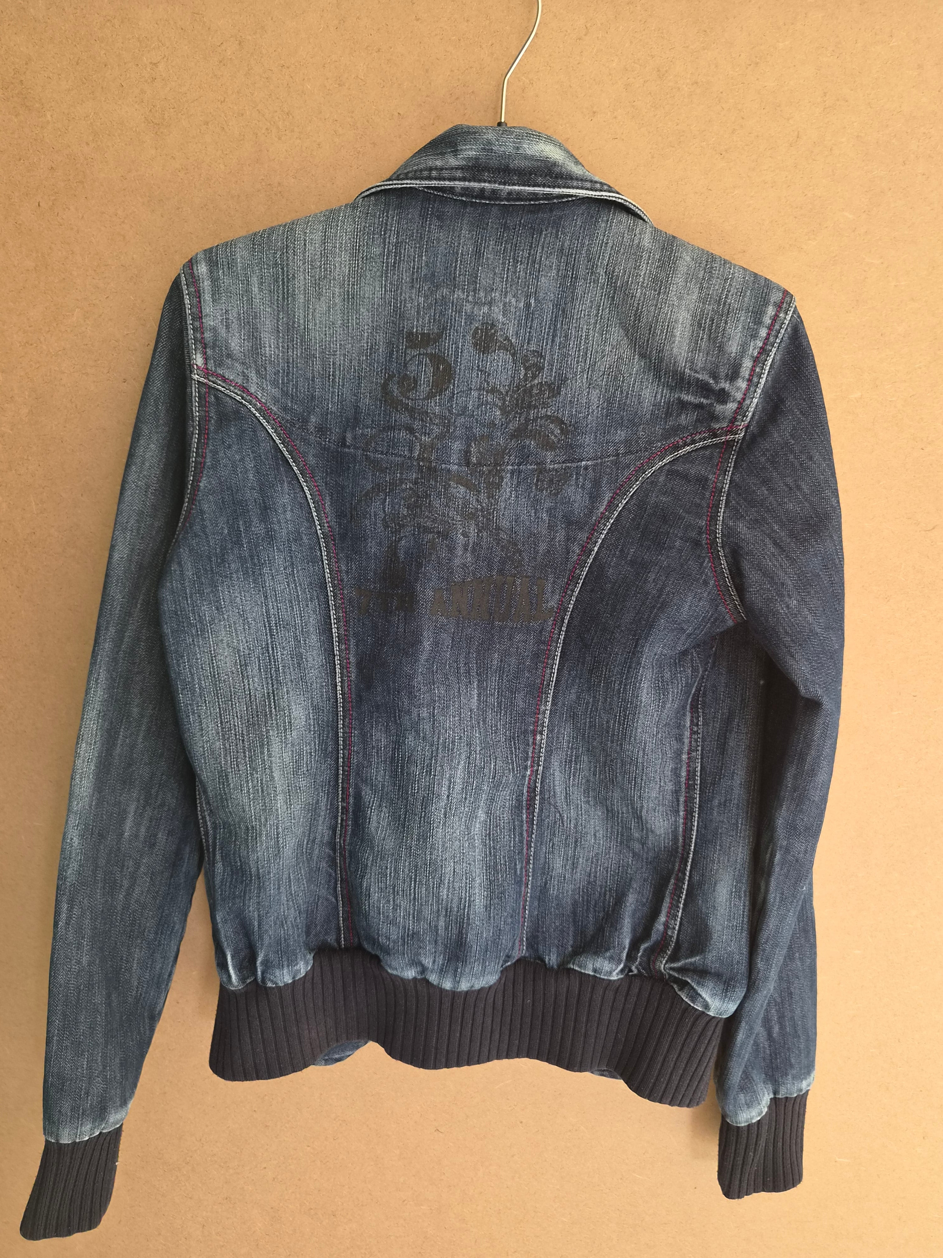 Veste en jean Naf Naf Jeans – Style Bomber – Taille S