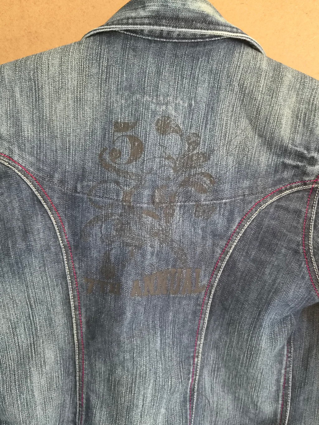 Veste en jean Naf Naf Jeans – Style Bomber – Taille S