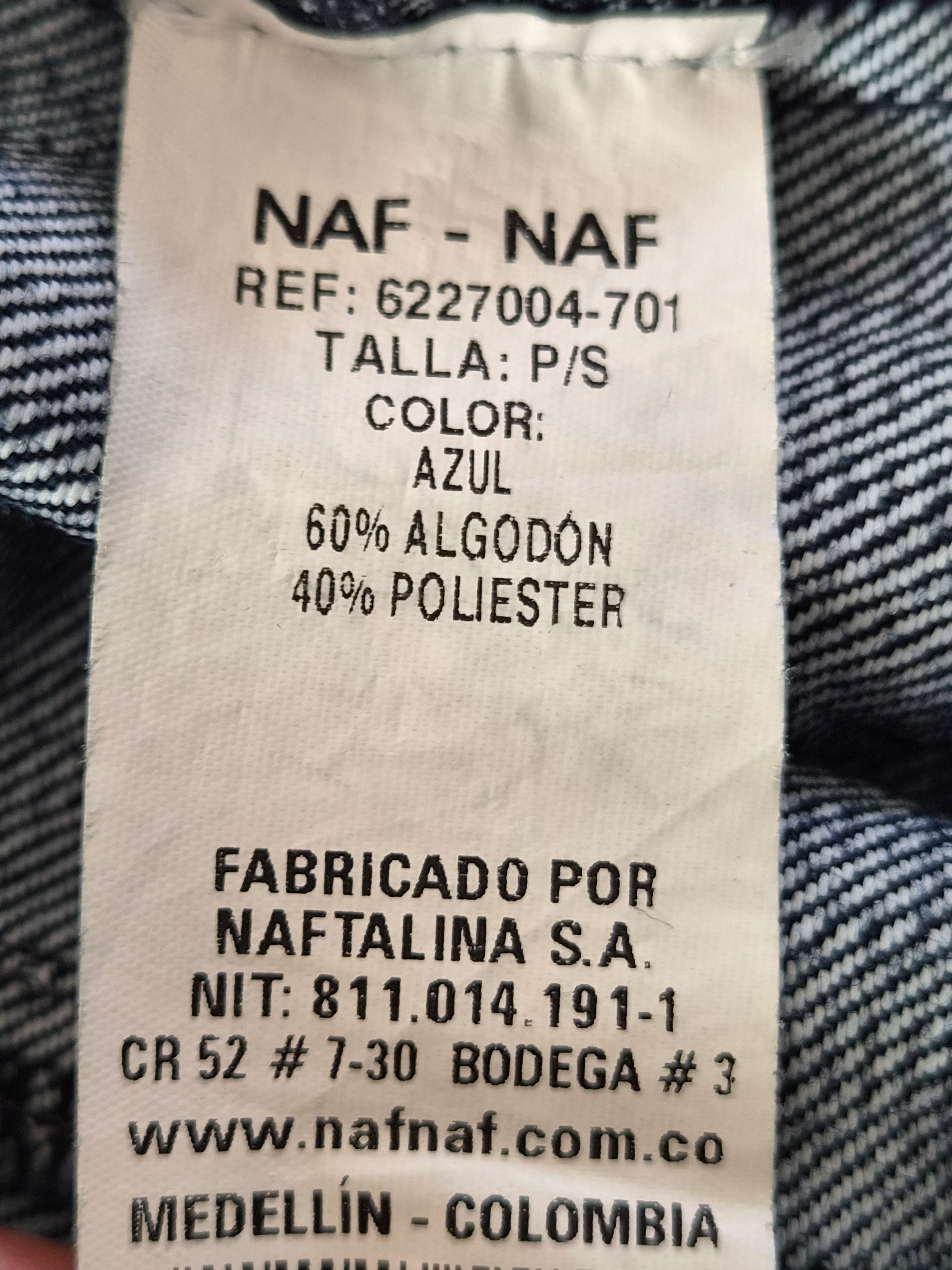 Veste en jean Naf Naf Jeans – Style Bomber – Taille S