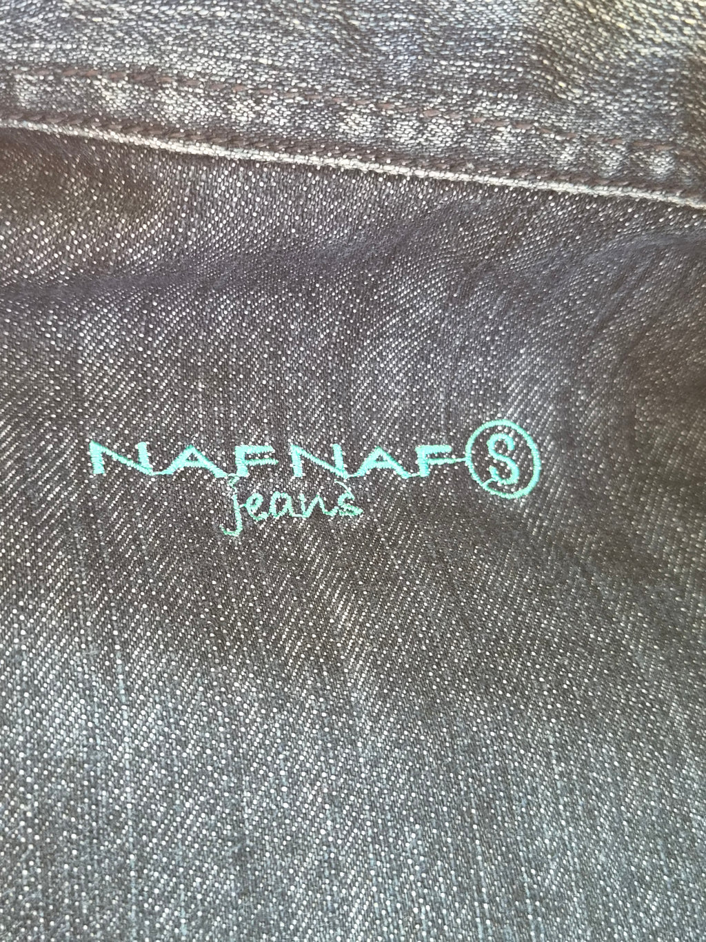 Veste en jean Naf Naf Jeans – Style Bomber – Taille S