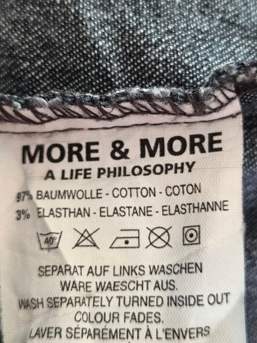 Veste en jean More & More Women – Taille 40