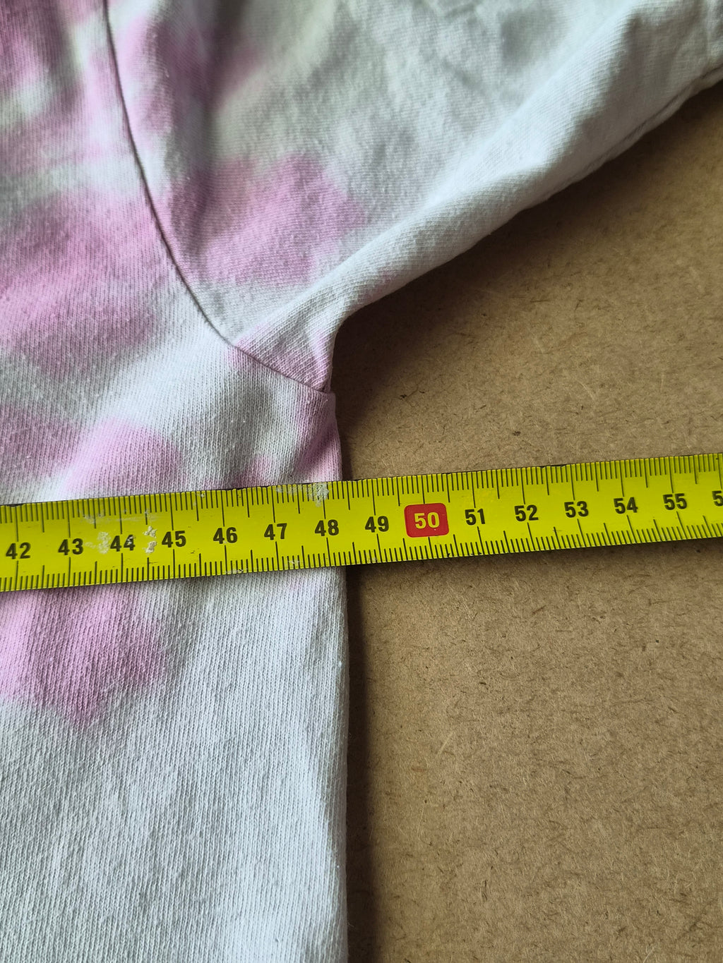 T-Shirt vintage Tie-Dye Rose graphics - Taille M