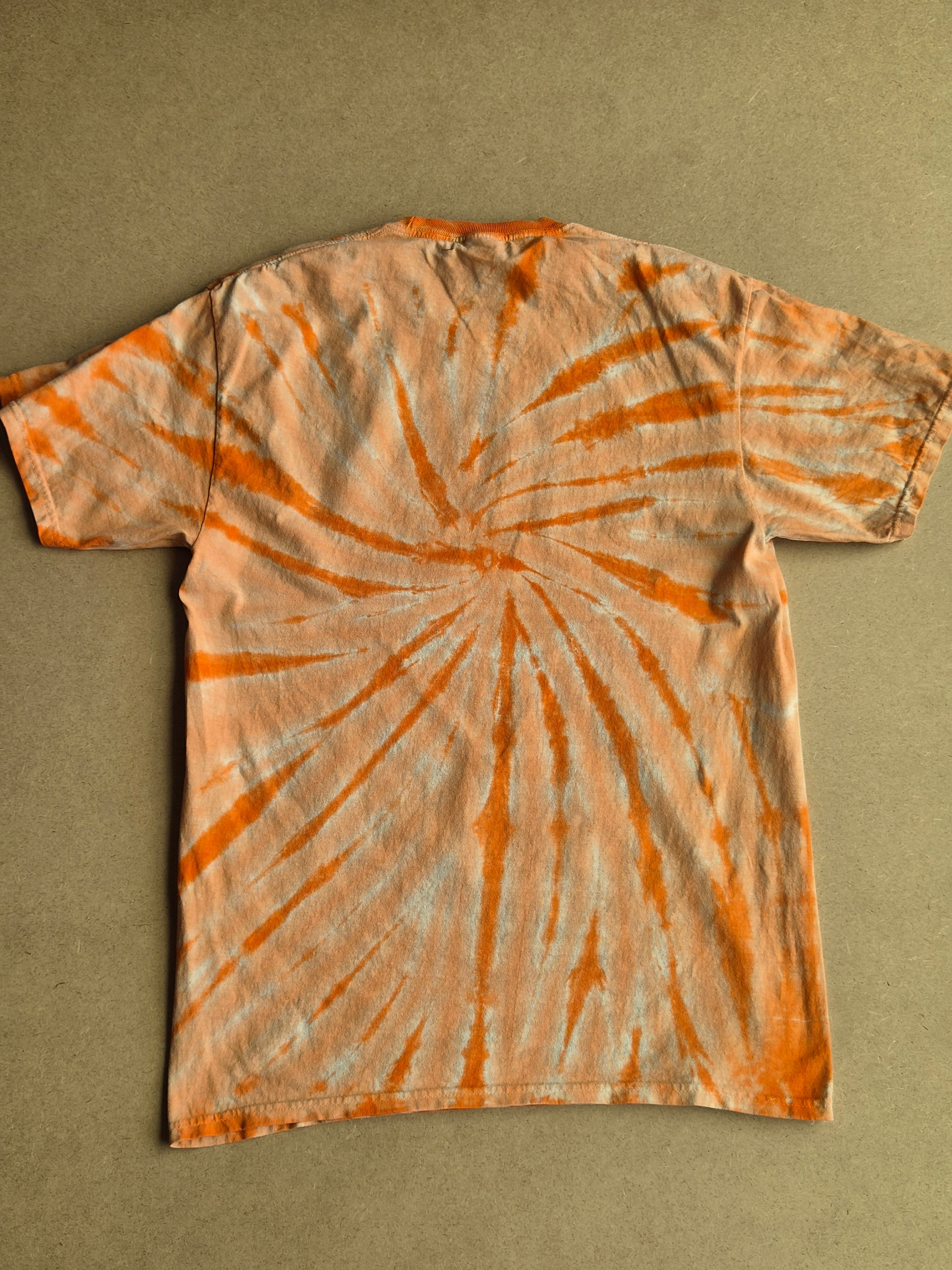 T-shirt tie and dye orange I ♥ God – St. Joseph's NYC 2021 – M