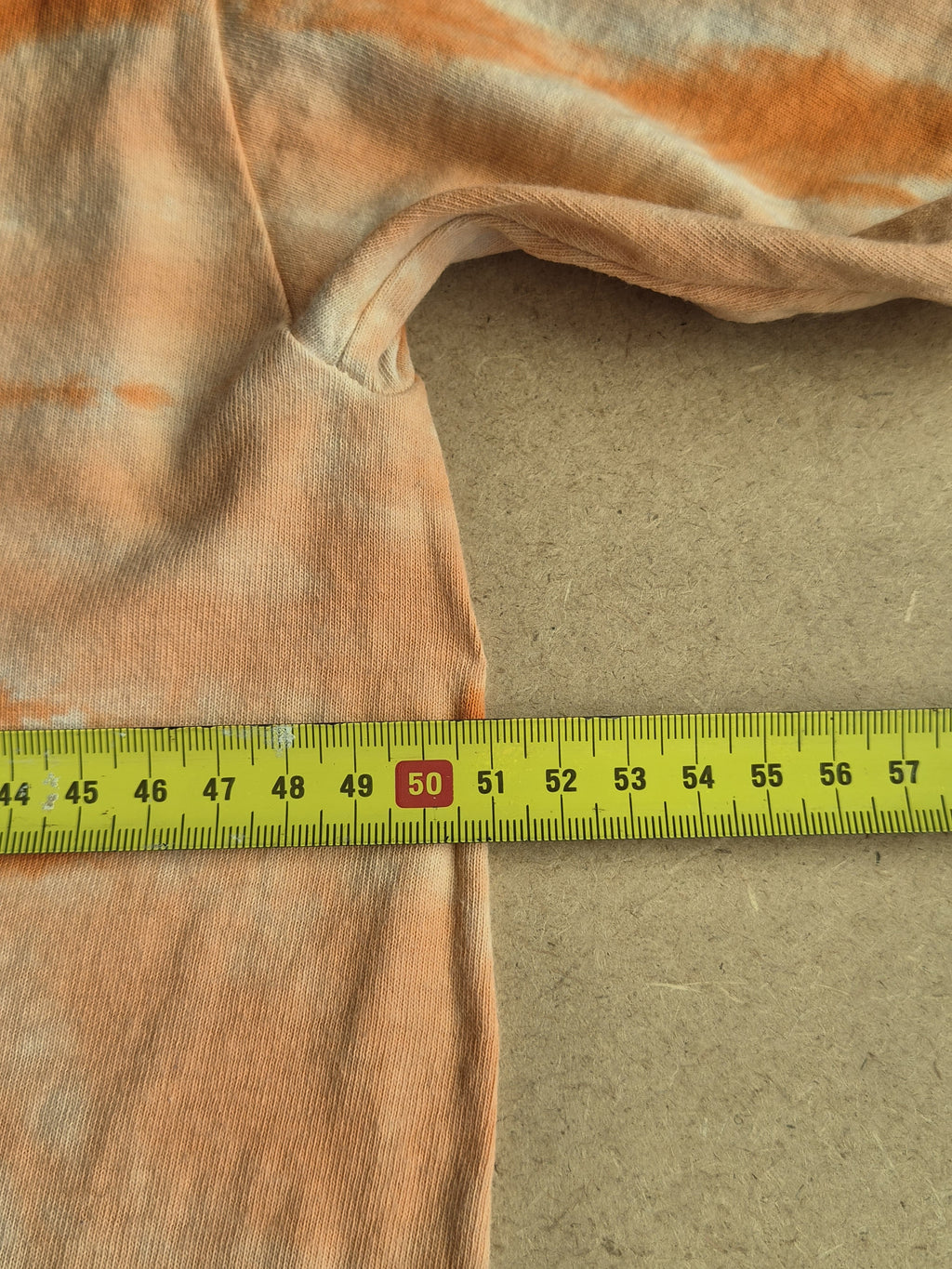 T-shirt tie and dye orange I ♥ God – St. Joseph's NYC 2021 – M