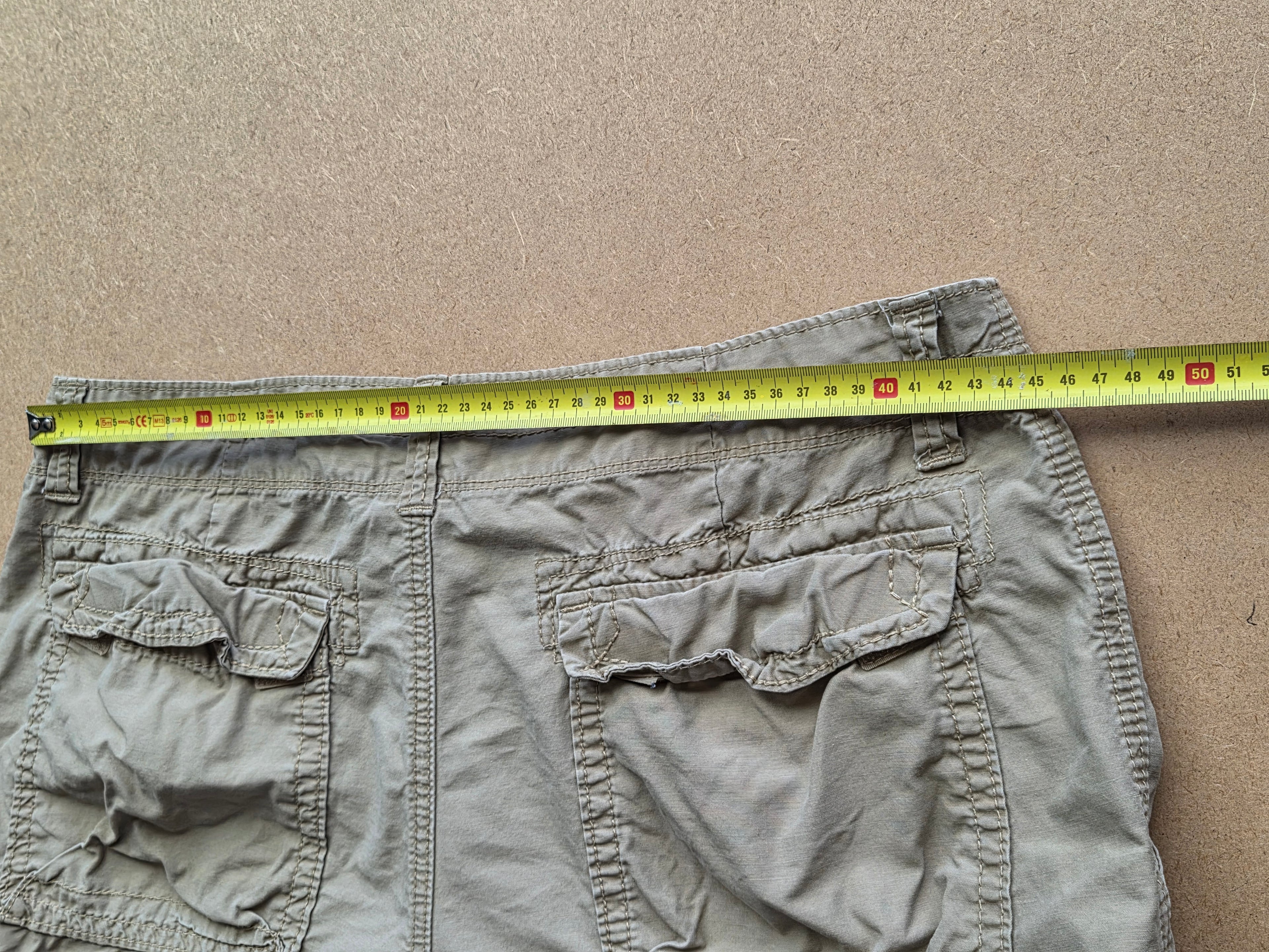 Short cargo Unionbay - mesure tour de taille