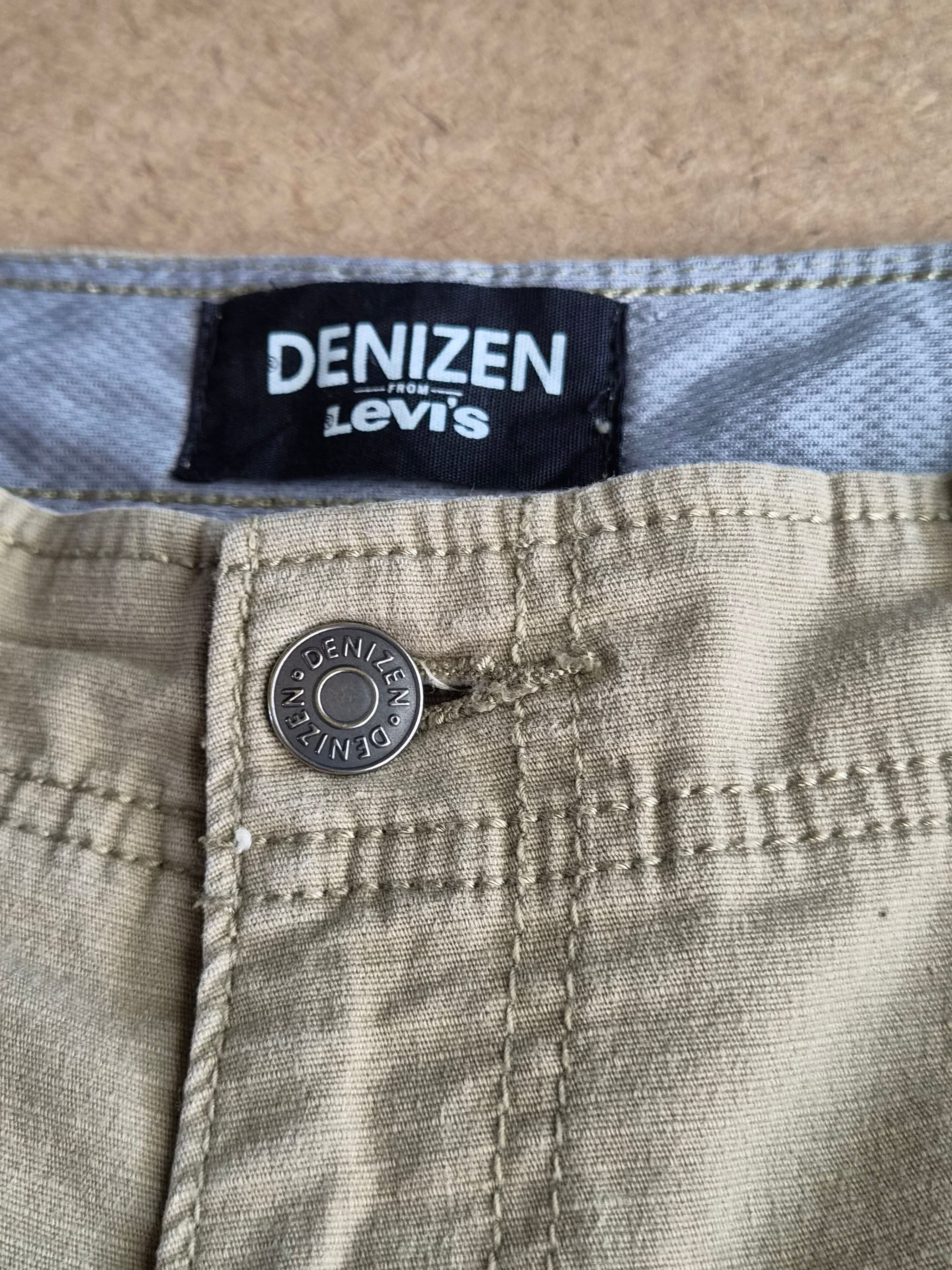 Short cargo Denizen Levi's - étiquette intérieure et bouton