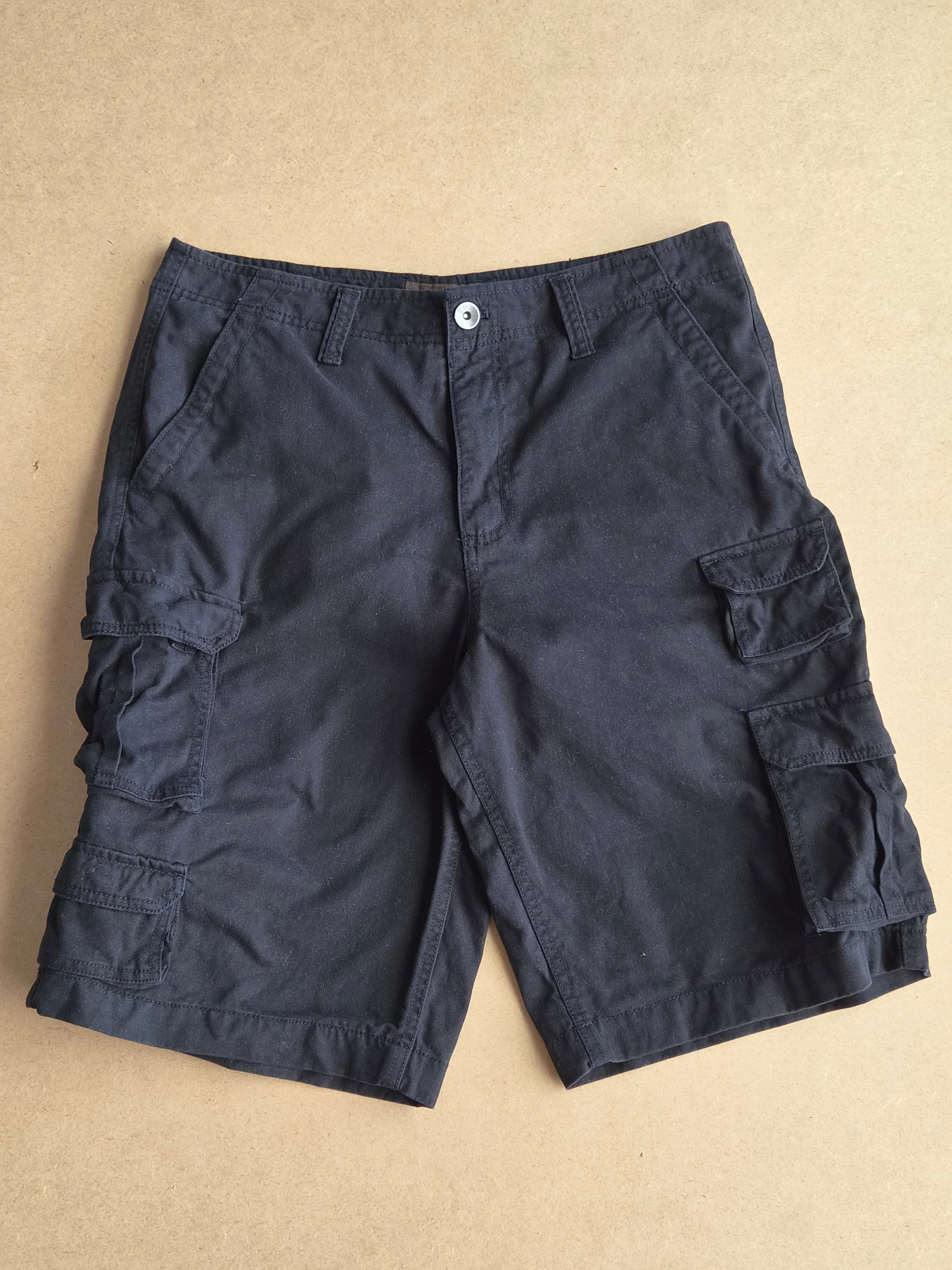 Short cargo No Boundaries noir - vue de face