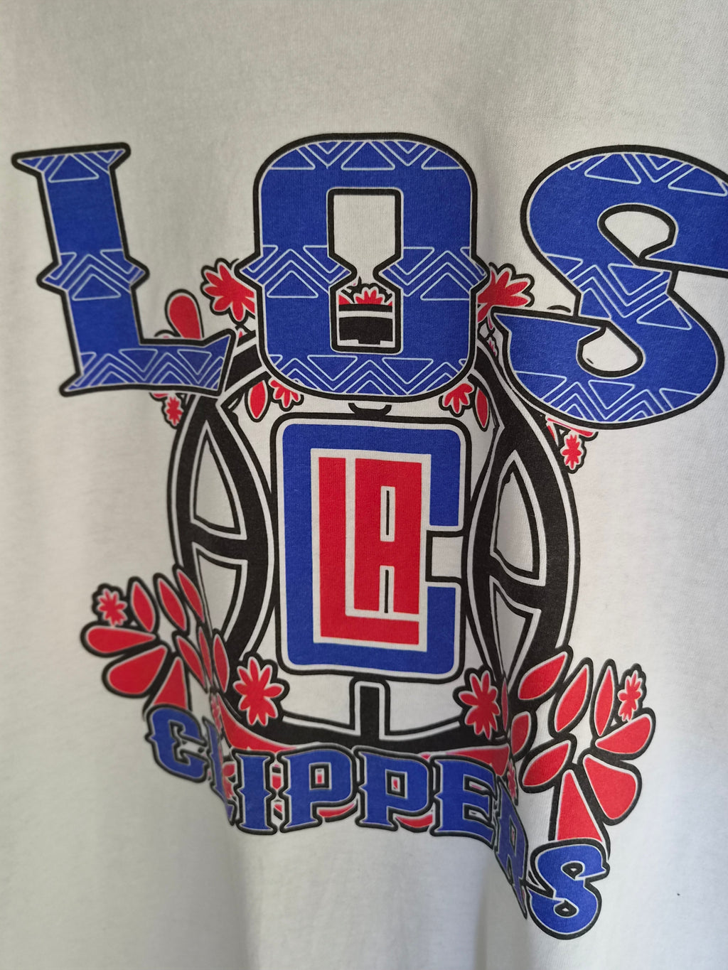 T-shirt NBA Los Angeles Clippers – Blanc – Taille XL