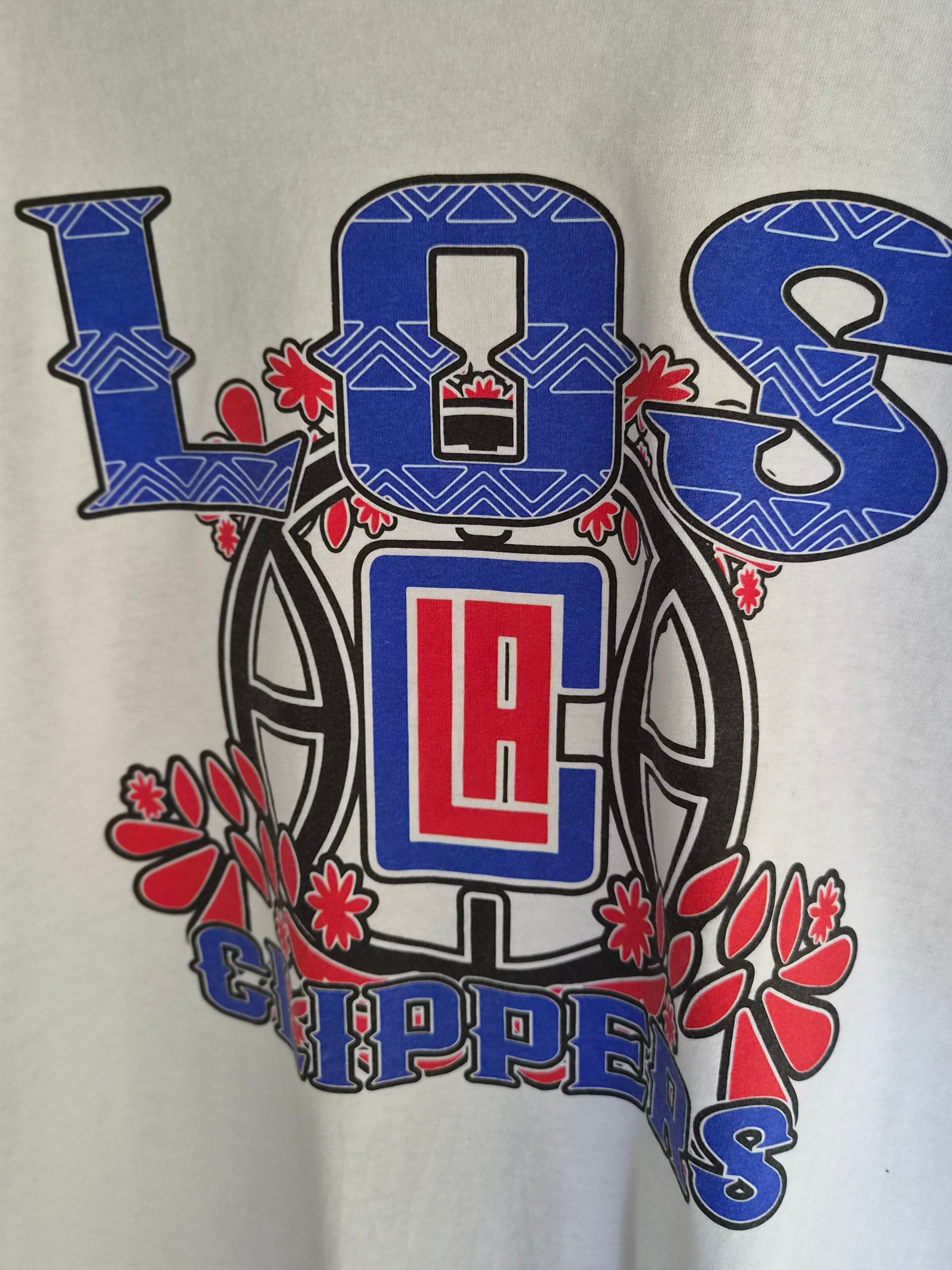 T-shirt NBA Los Angeles Clippers – Blanc – Taille XL