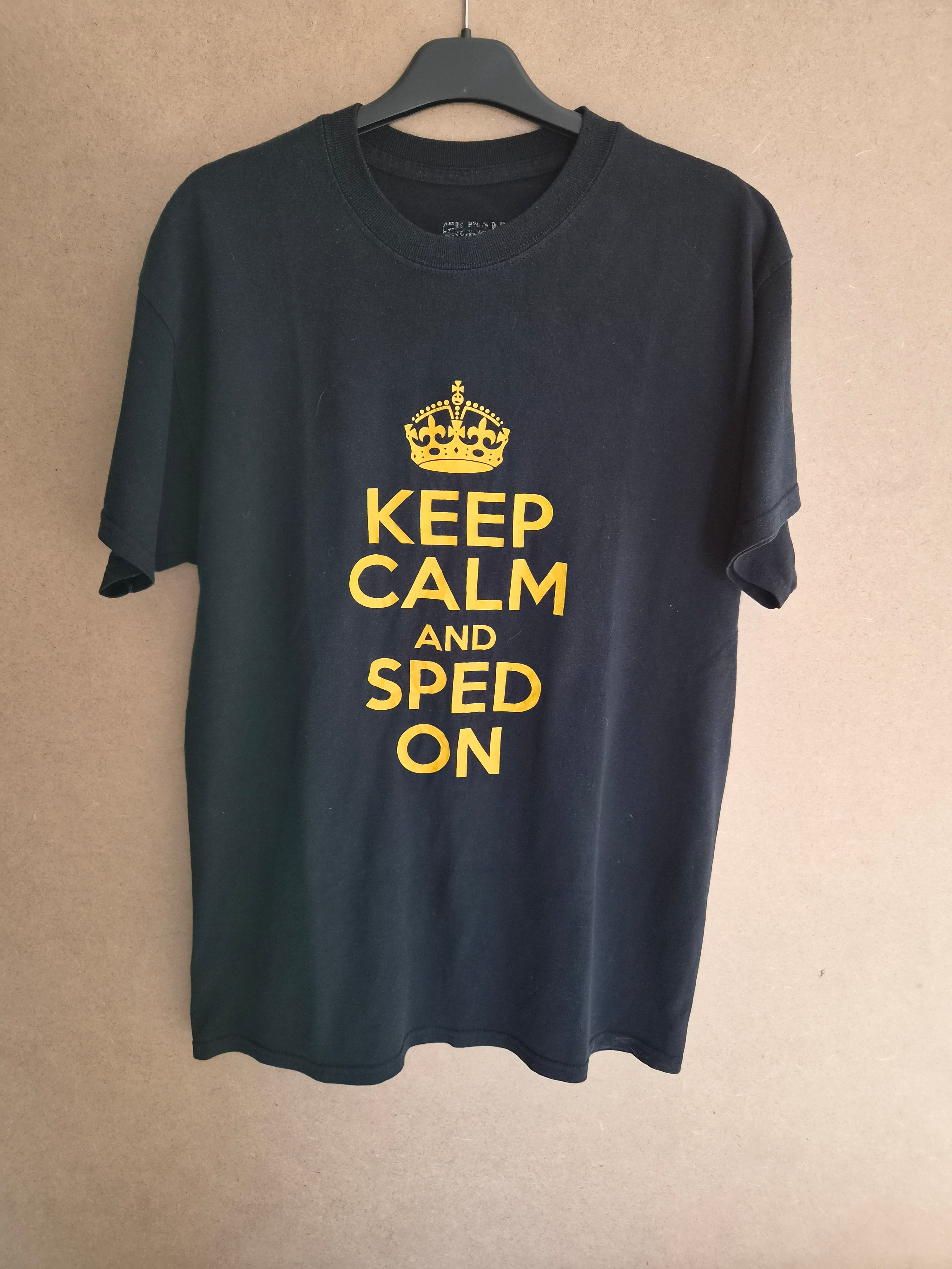T-shirt Keep Calm and Sped On - vue de dos SMW