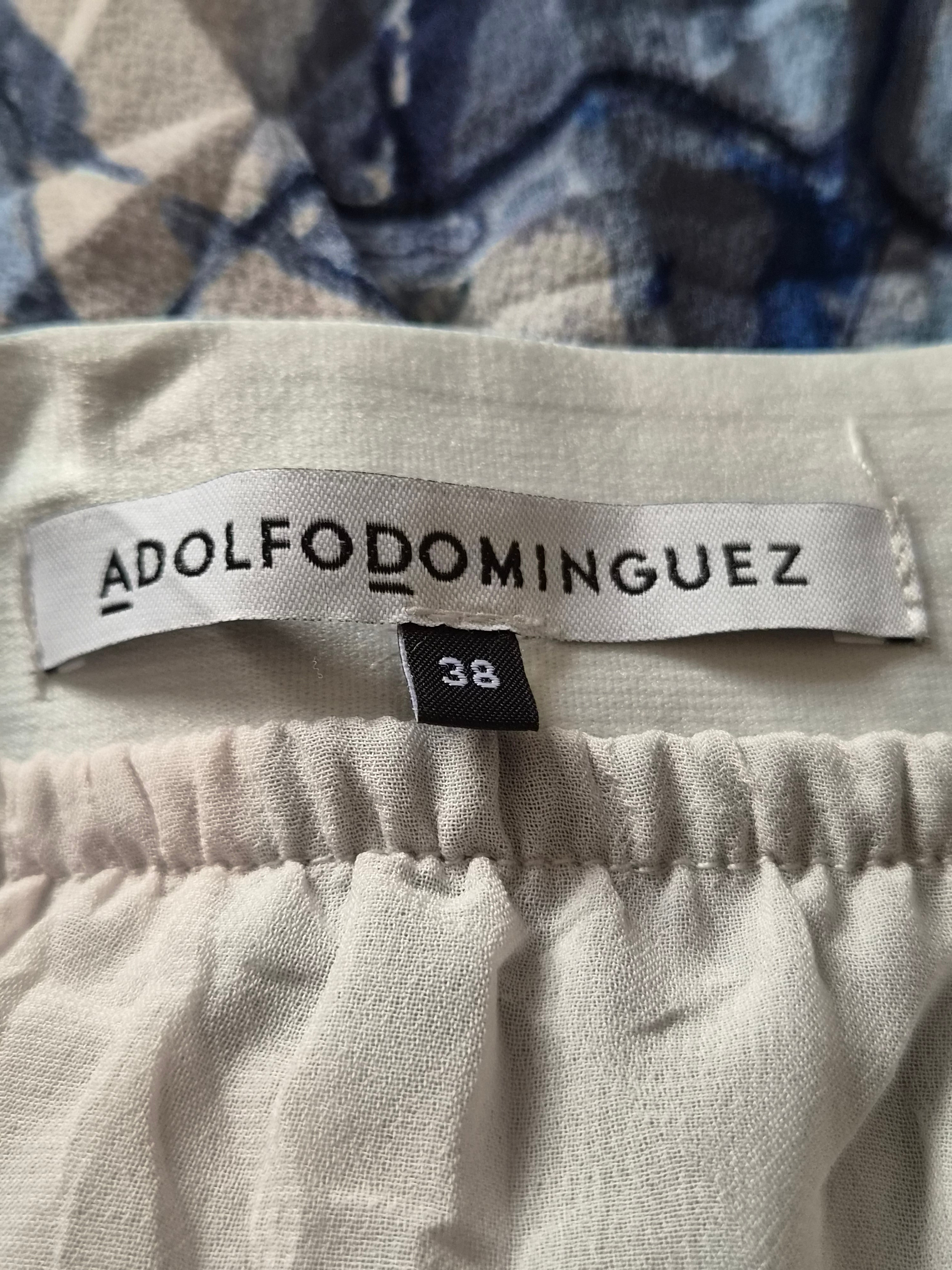 Étiquette Adolfo Dominguez – Taille 38, ceinture élastique