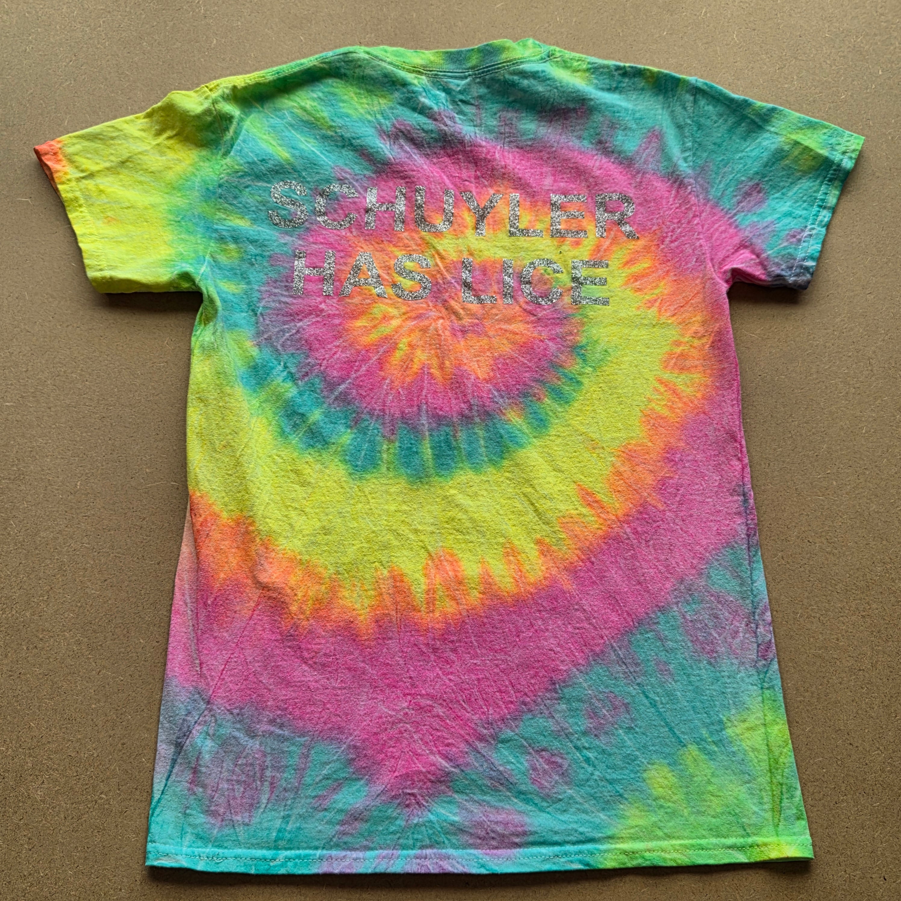 T-shirt Tie-Dye Vintage Colortone - Spotlighter Invitational 2019 - Multicolore - S