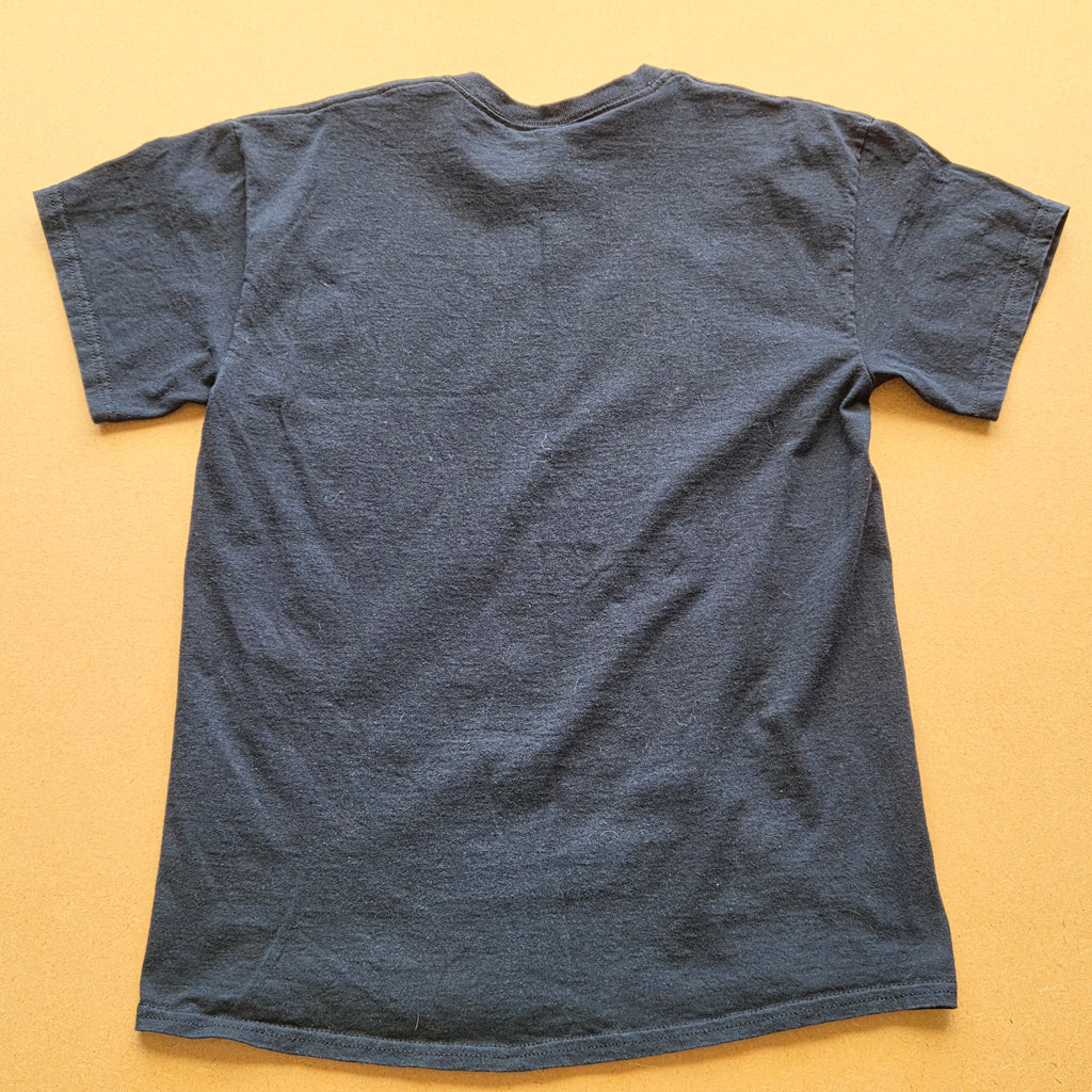 T-shirt Vintage Gildan - Print Manga Anime Dark Fantasy - Noir - M