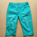 Pantacourt femme Riders by Lee turquoise taille 44/46