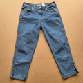 Pantacourt Levi’s femme en jean bleu – taille 38