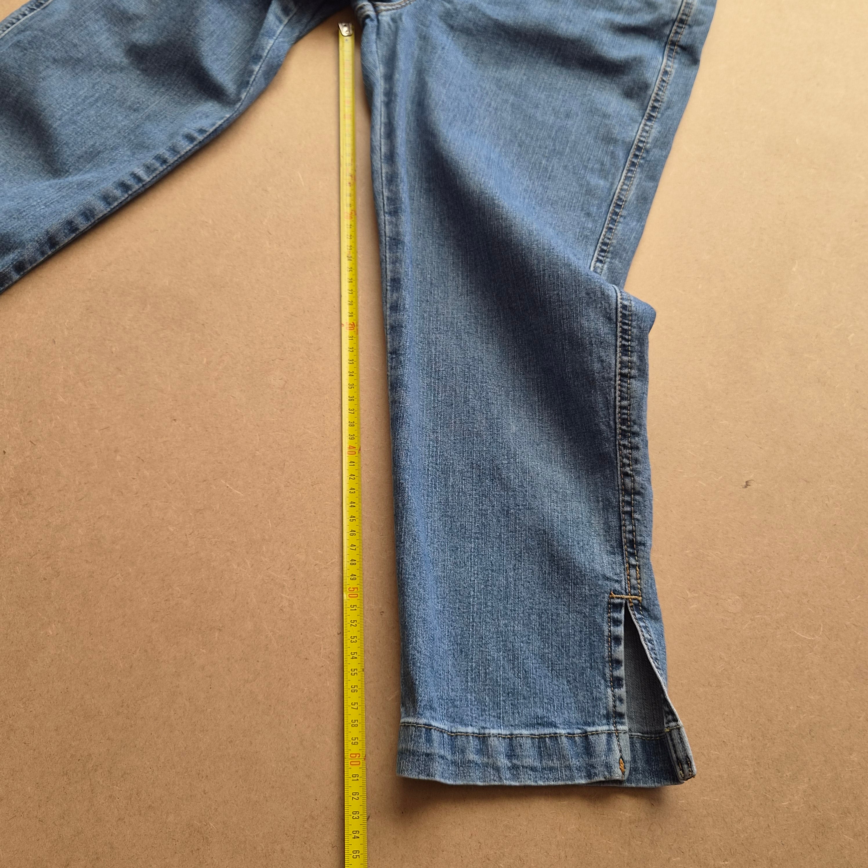 Pantacourt Levi’s femme en jean bleu – taille 38