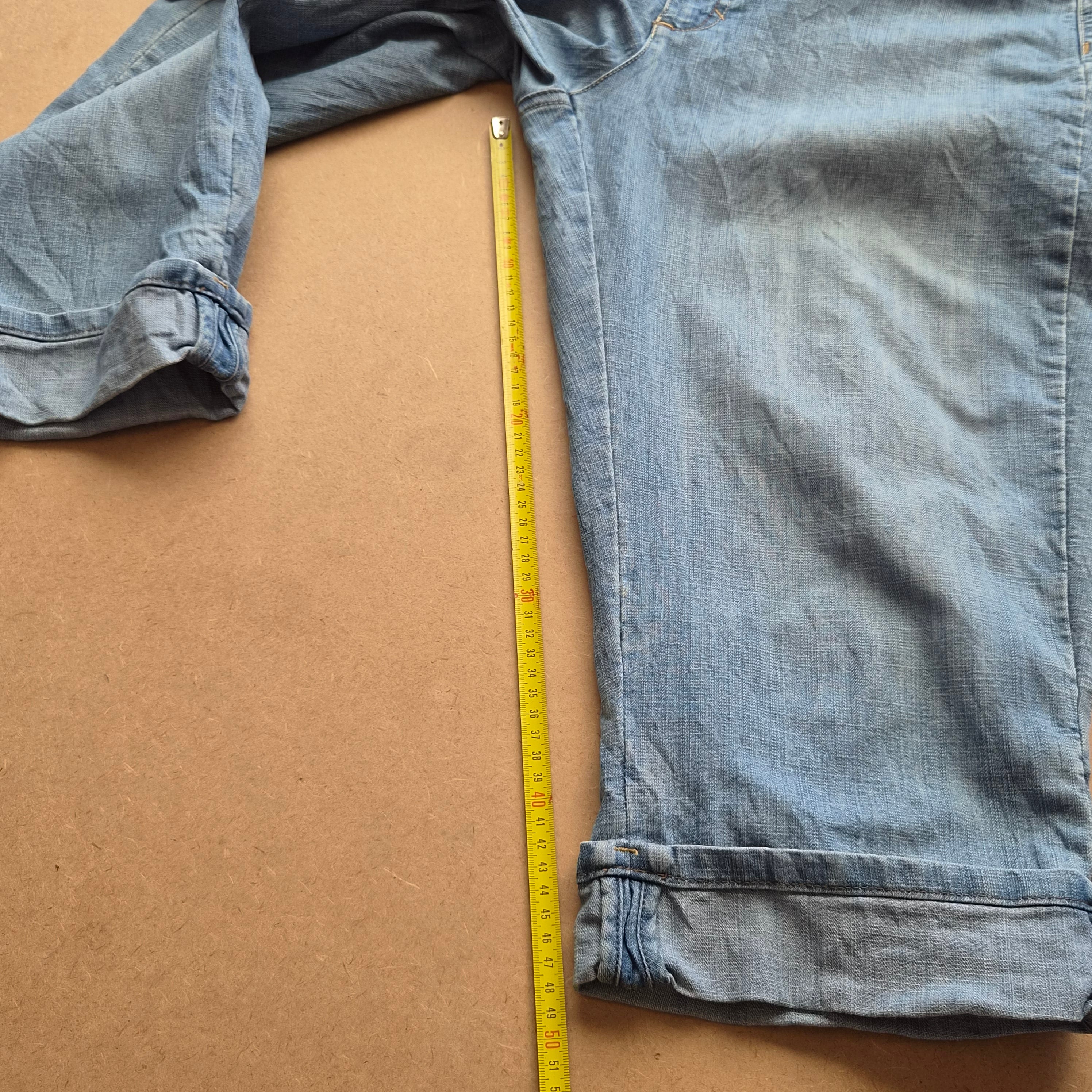 Pantacourt Riders by Lee femme denim bleu – taille 42