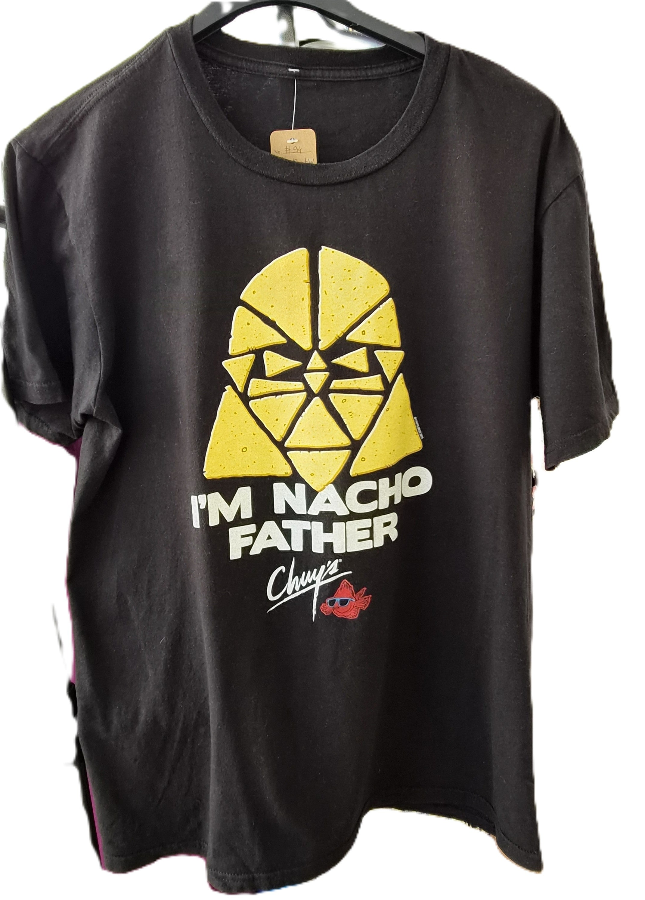 T-shirt noir I’m Nacho Father Chuy’s – taille estimée M