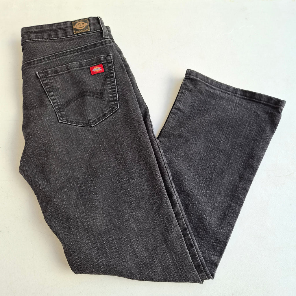 Jean Dickies femme relaxed noir délavé – taille 36/38