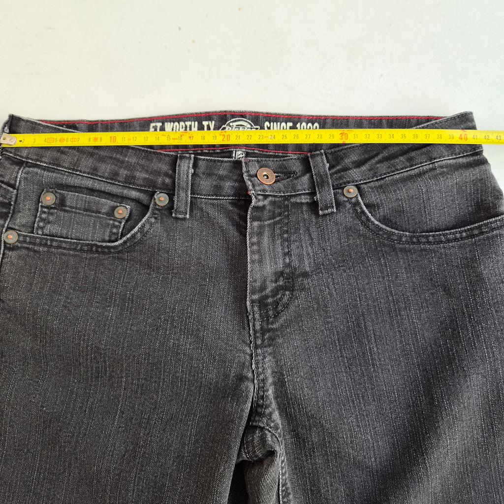 Jean Dickies femme relaxed noir délavé – taille 36/38
