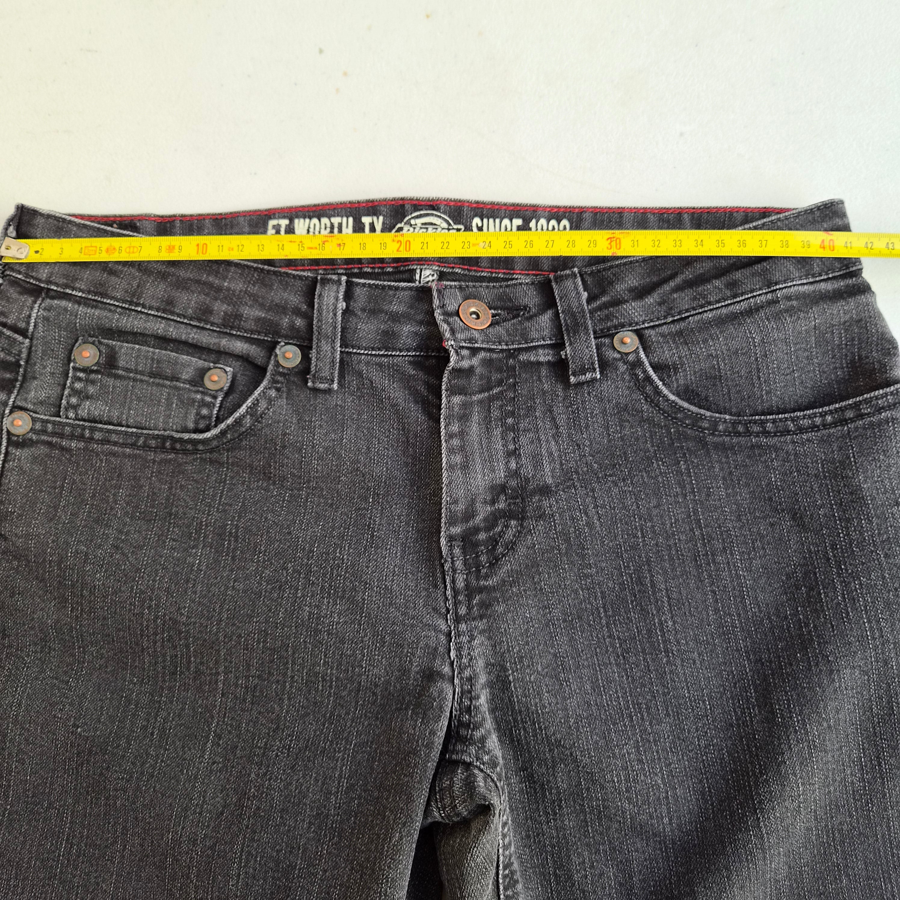 Jean Dickies femme relaxed noir délavé – taille 36/38