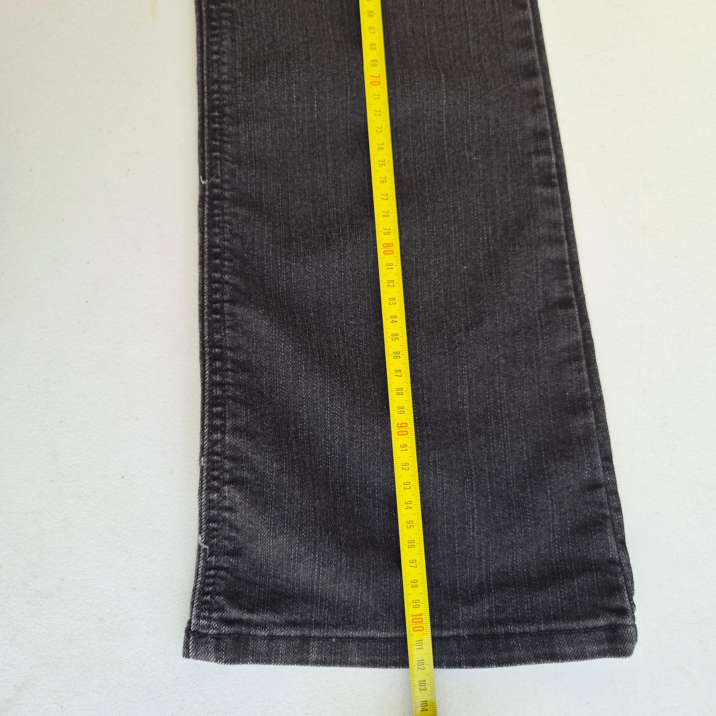 Jean Dickies femme relaxed noir délavé – taille 36/38