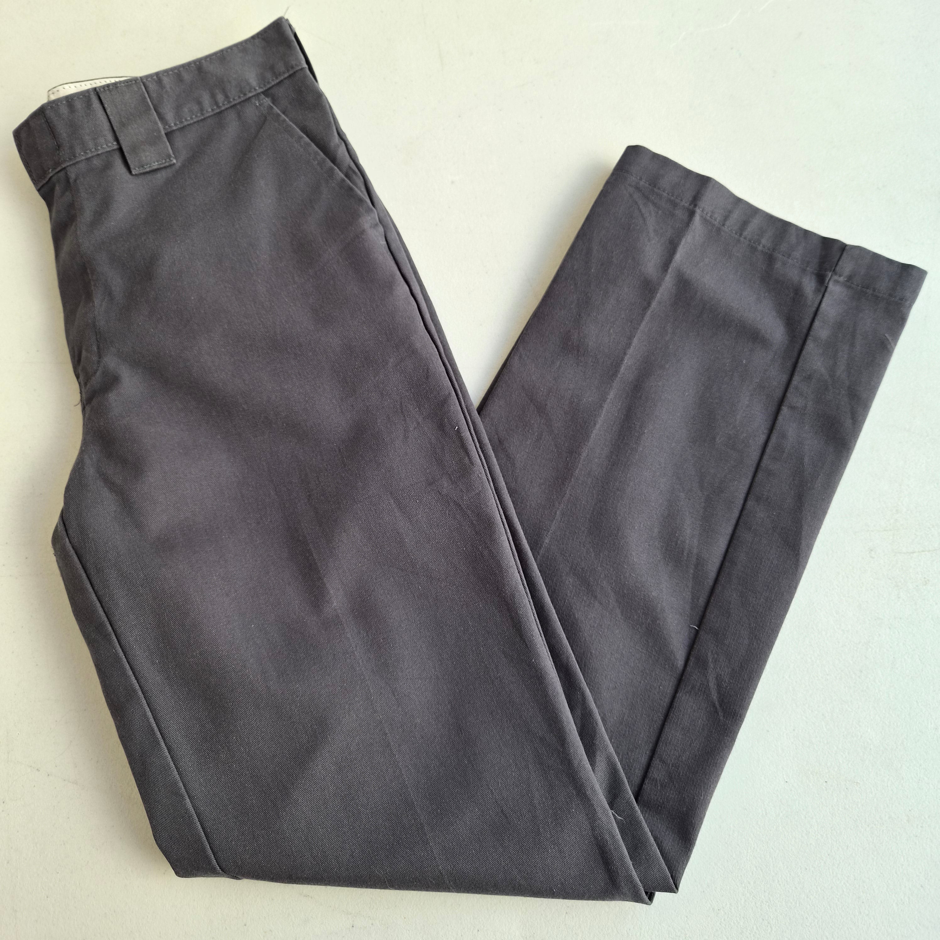 Pantalon Dickies femme slim straight gris – taille estimée 34/36