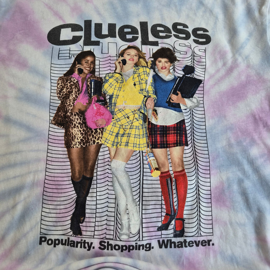 T-shirt femme tie and dye Clueless années 90 – Taille M
