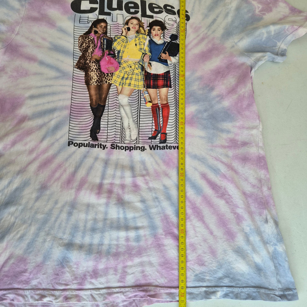 T-shirt femme tie and dye Clueless années 90 – Taille M