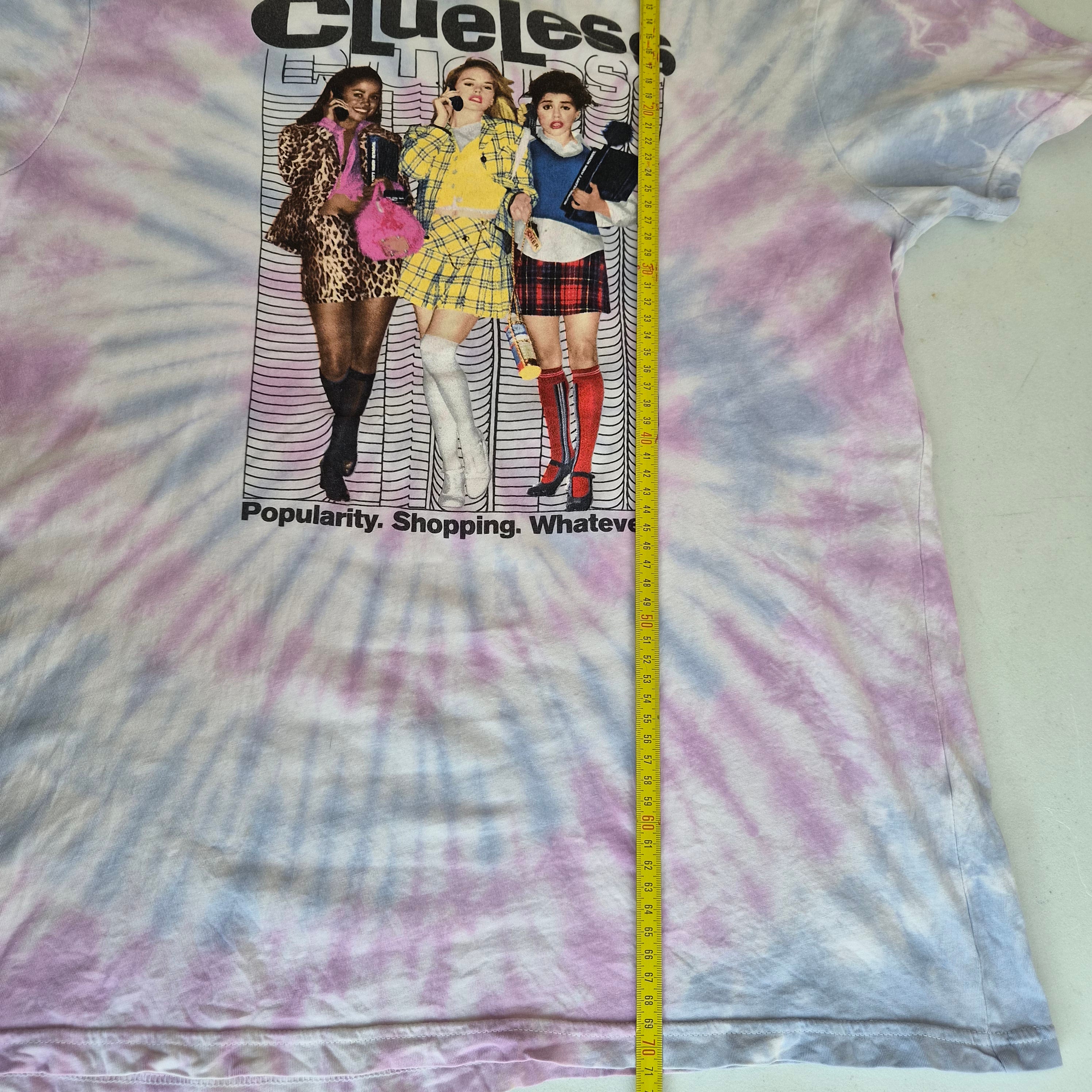 T-shirt femme tie and dye Clueless années 90 – Taille M