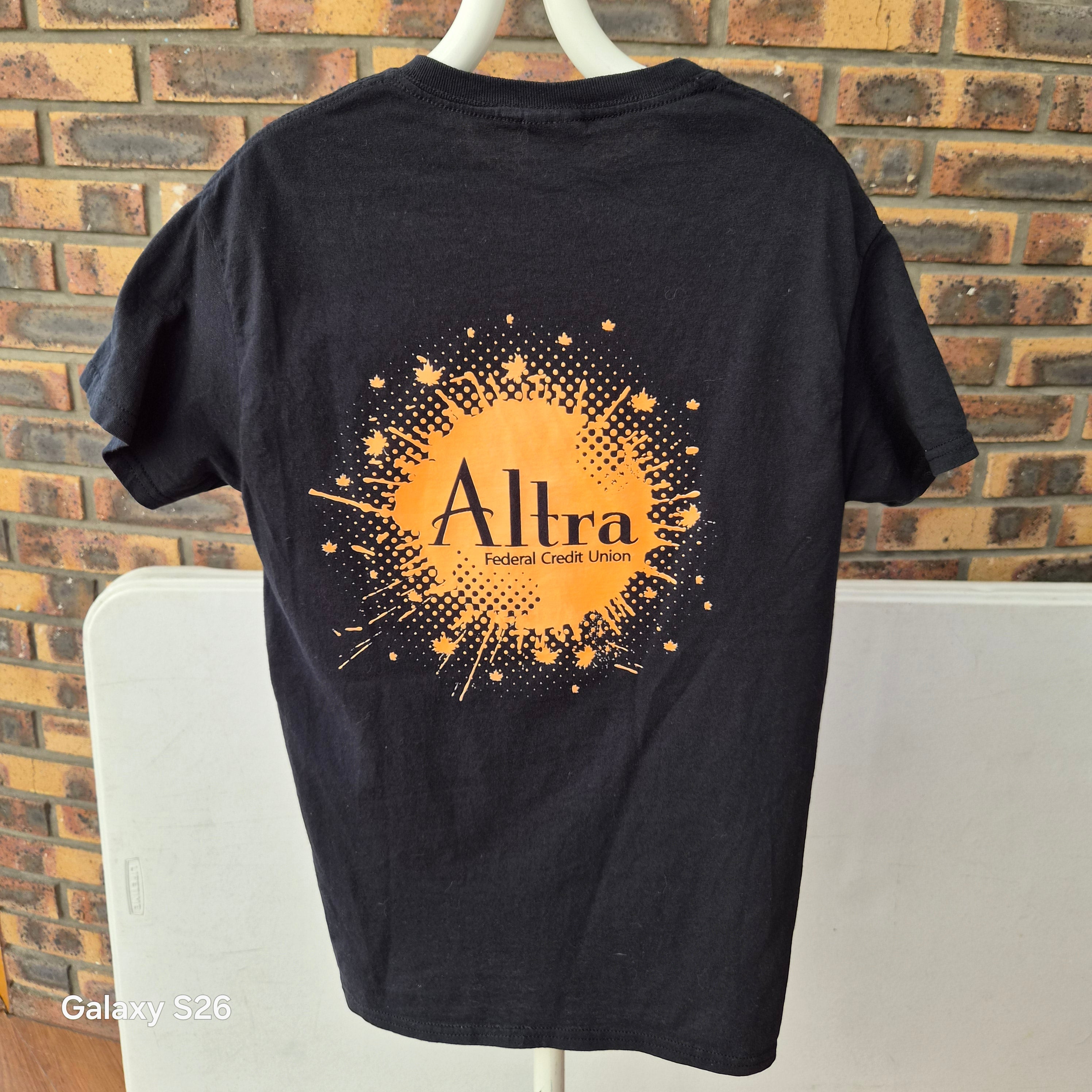 T-shirt Gildan Alltra Federal Credit Union noir taille S