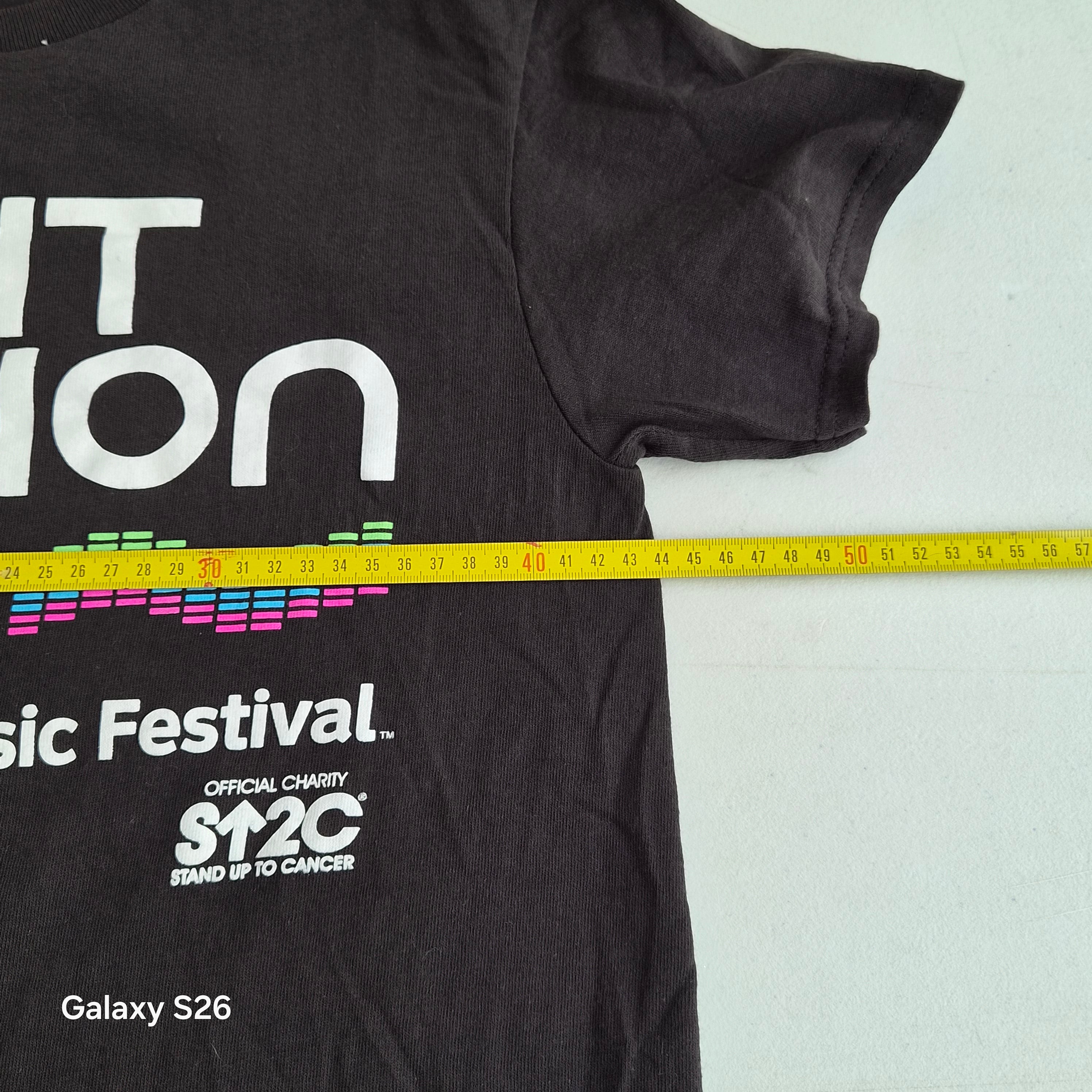 T-shirt Night Nation Run festival running USA noir taille S