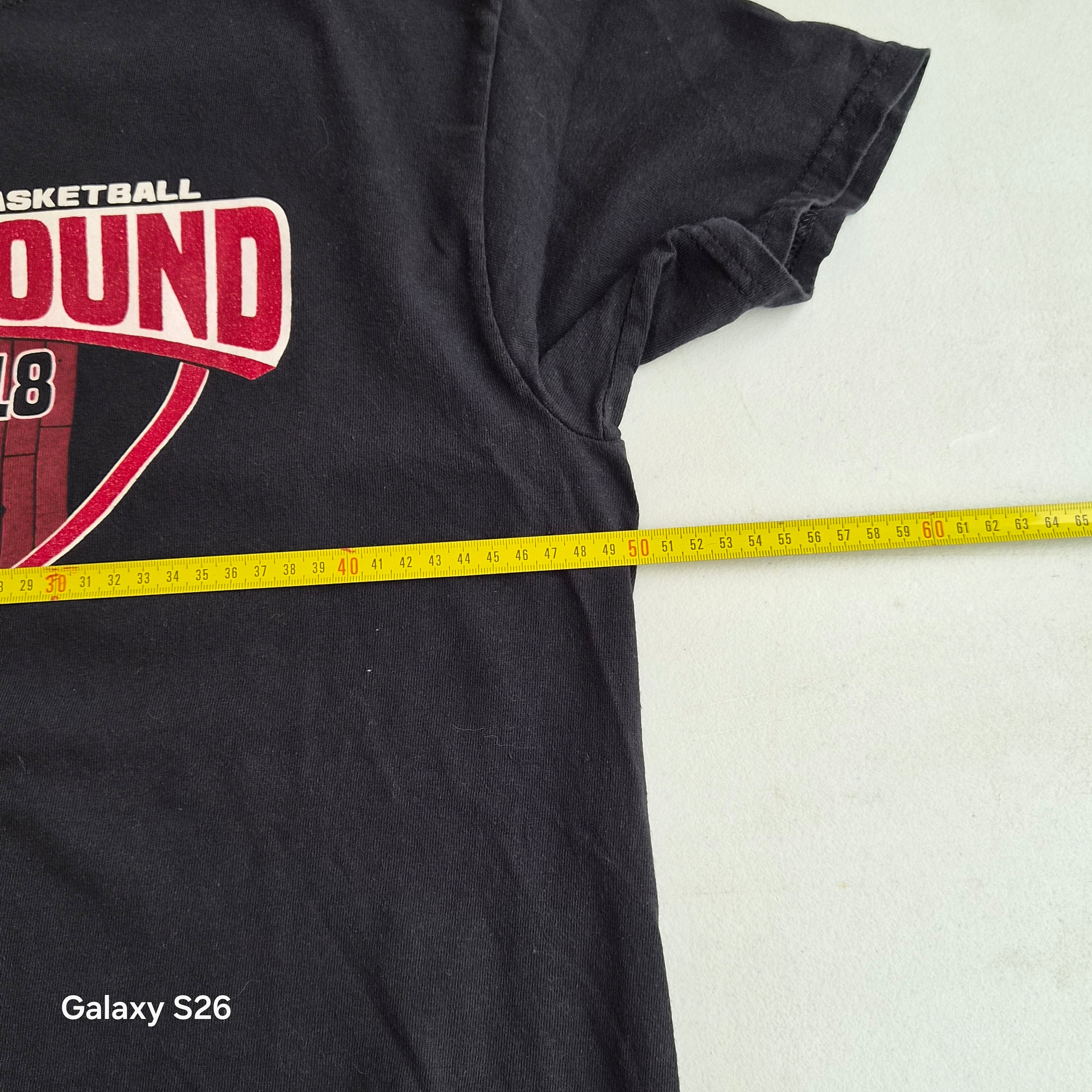 T-shirt Prescott Cardinals Basketball 2018 Gildan noir taille M
