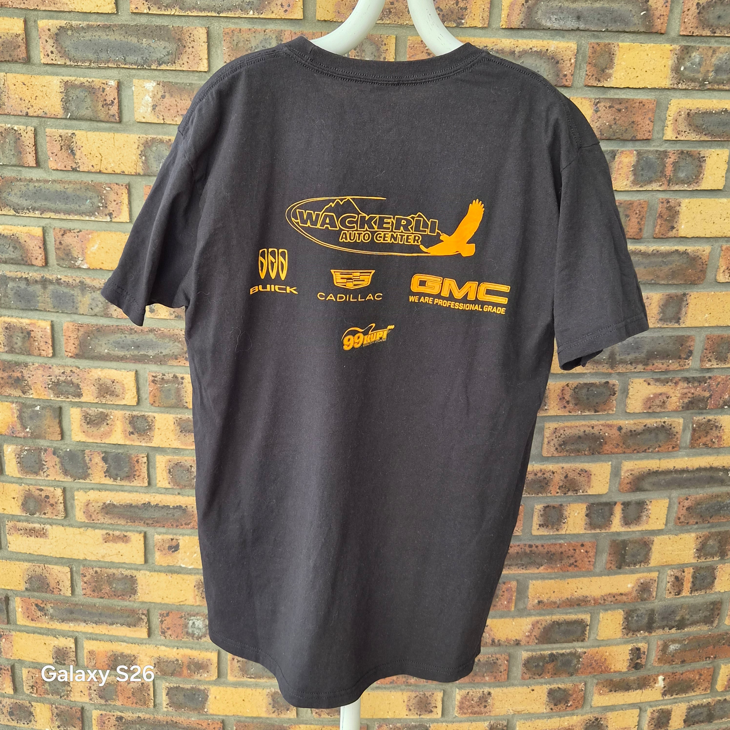 T-shirt M&O Gold Idaho Falls Spud Kings hockey noir M