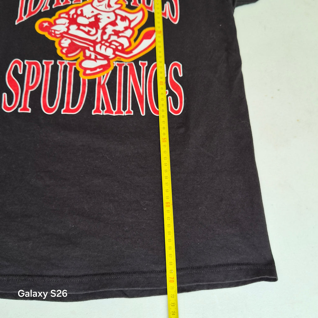 T-shirt M&O Gold Idaho Falls Spud Kings hockey noir M
