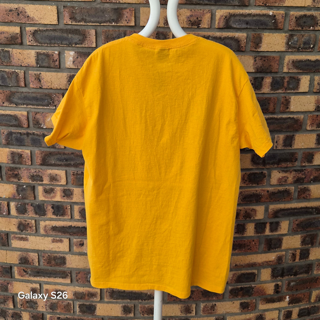 T-shirt Gildan Eastwood Eagles Physical Education jaune M