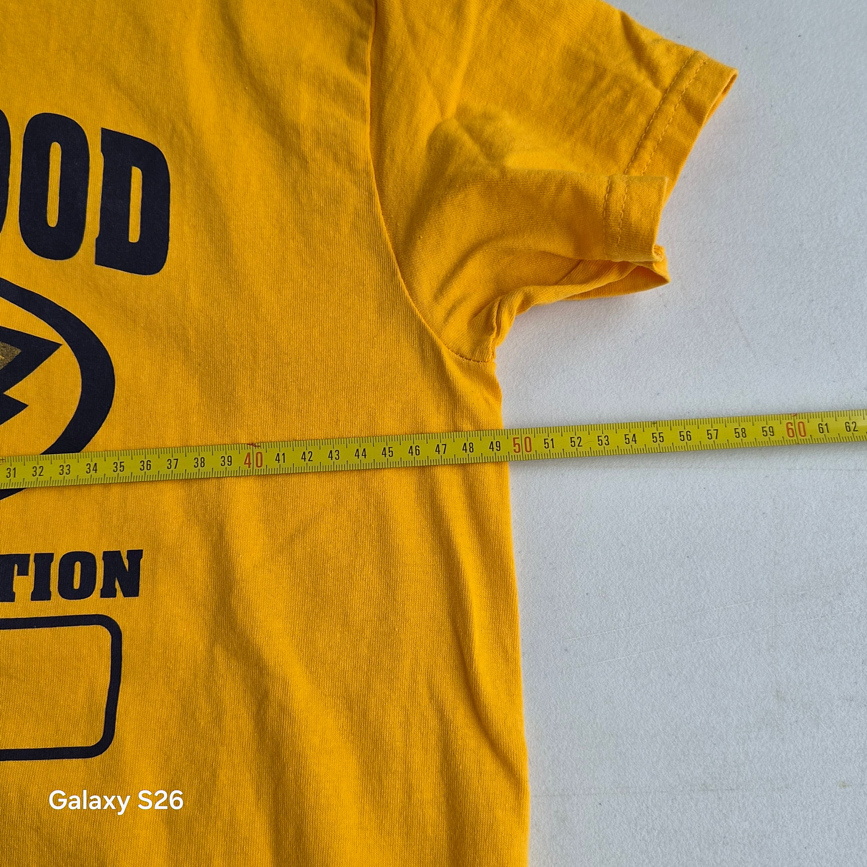 T-shirt Gildan Eastwood Eagles Physical Education jaune M