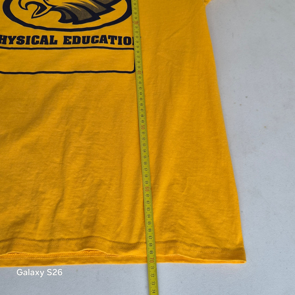 T-shirt Gildan Eastwood Eagles Physical Education jaune M