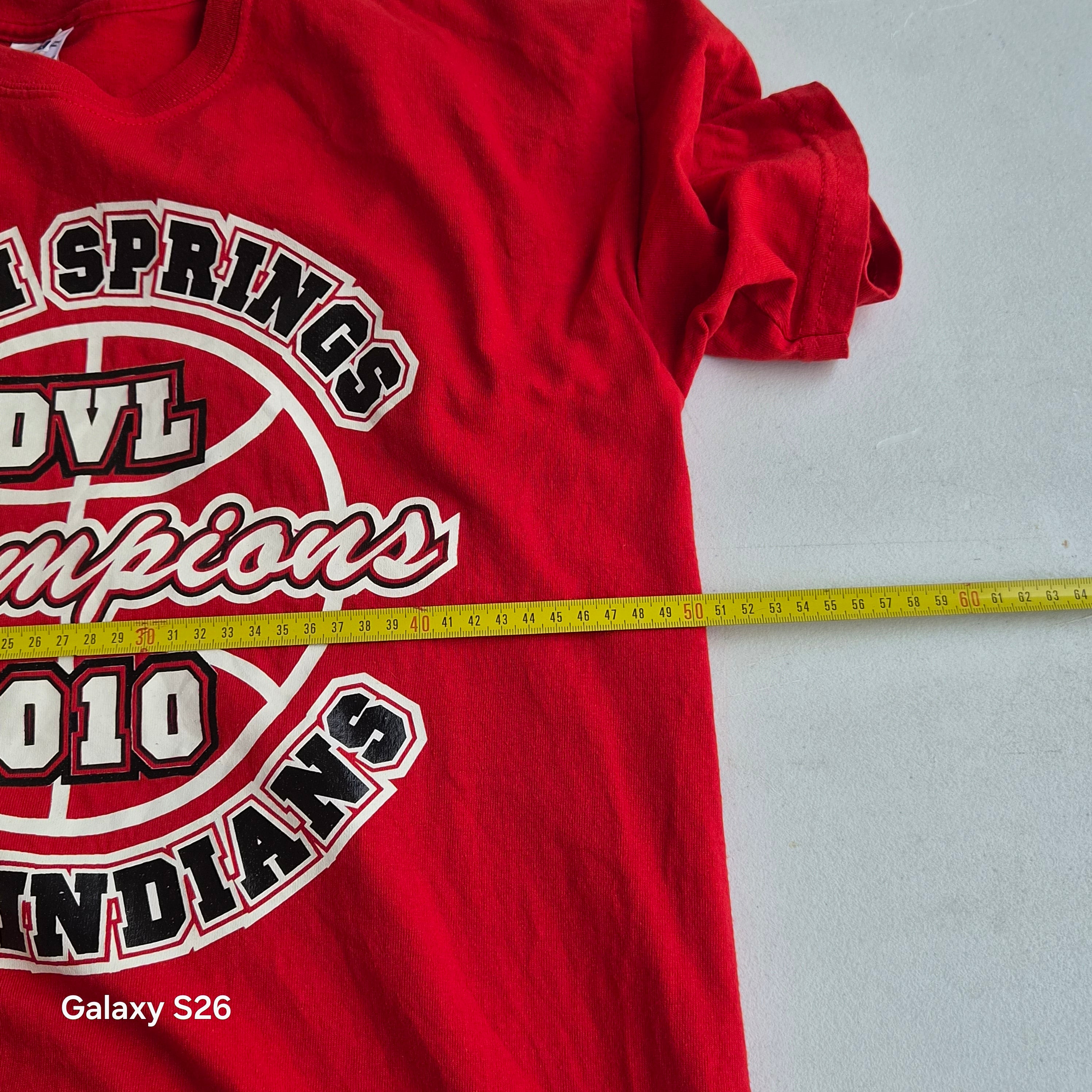 T-shirt Gildan Palm Springs DVL Champions 2010 rouge M