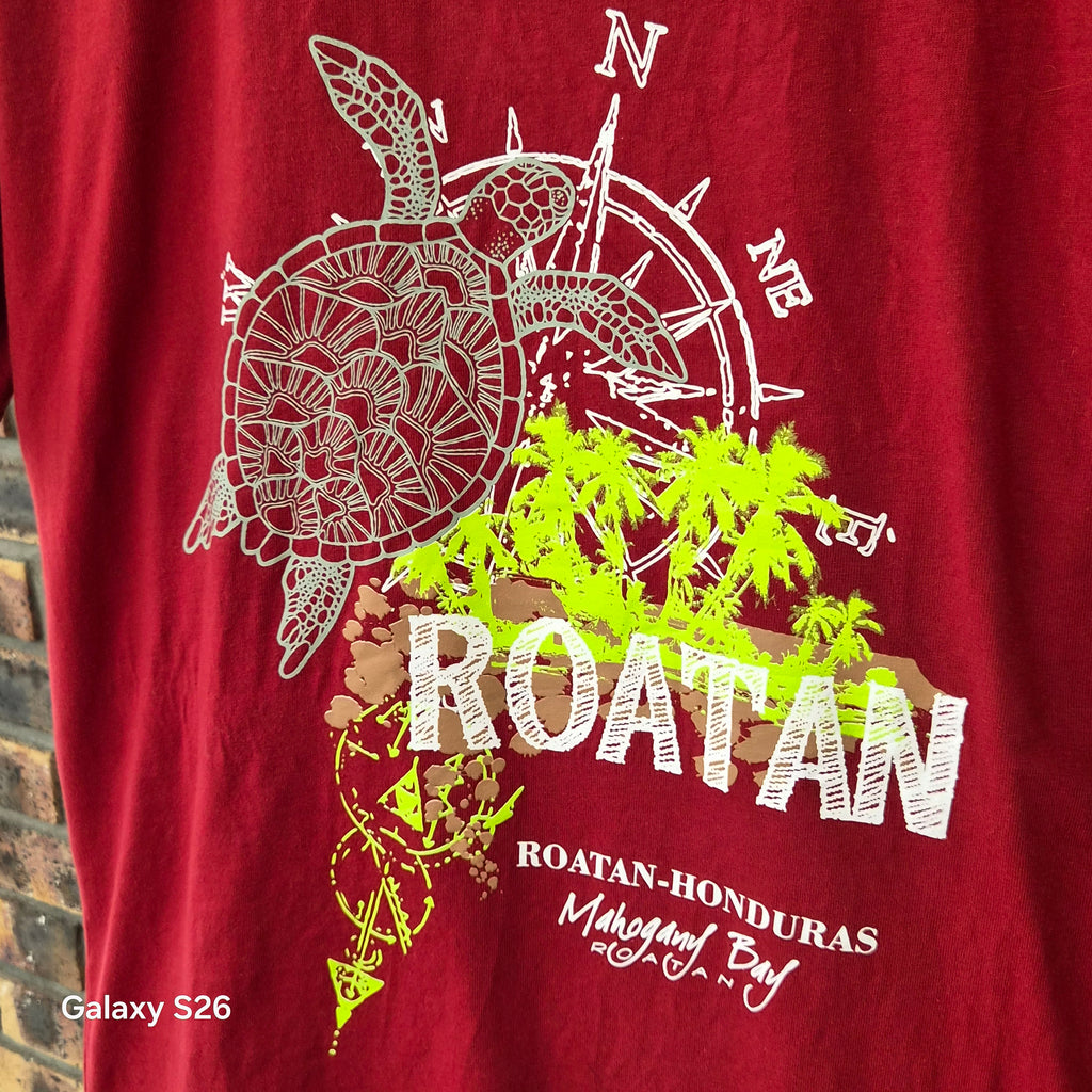T-shirt Difer Sportswear Roatan Honduras rouge taille L