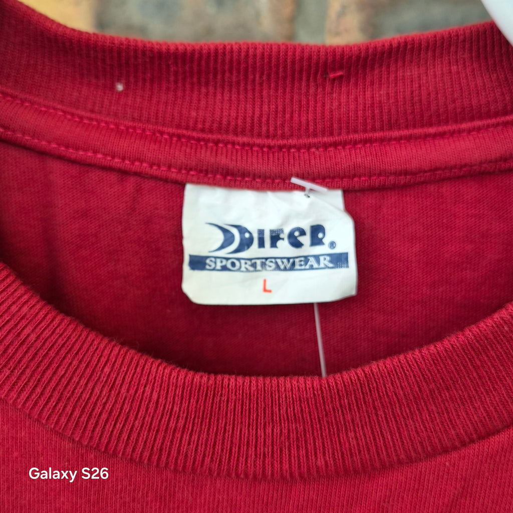 T-shirt Difer Sportswear Roatan Honduras rouge taille L