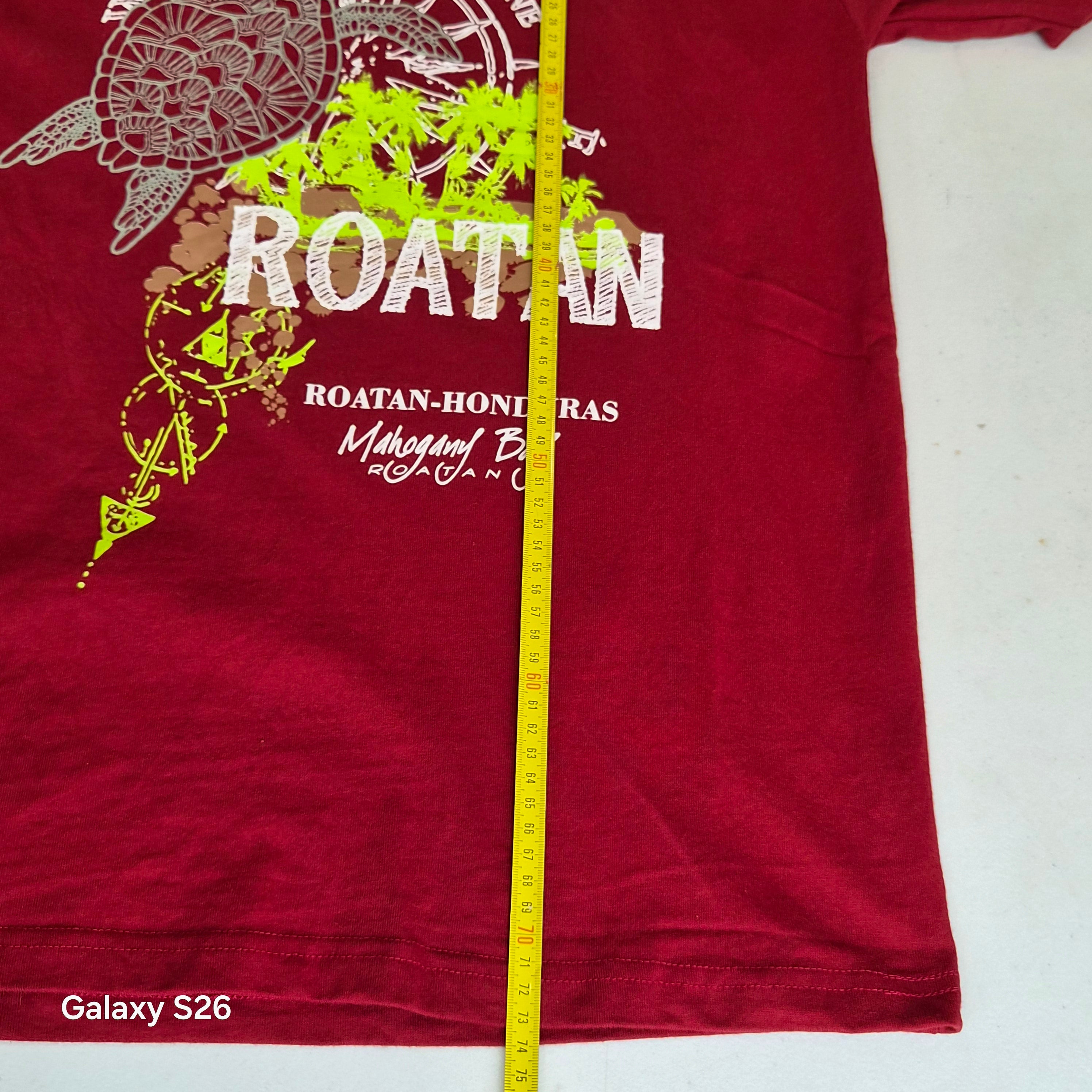 T-shirt Difer Sportswear Roatan Honduras rouge taille L