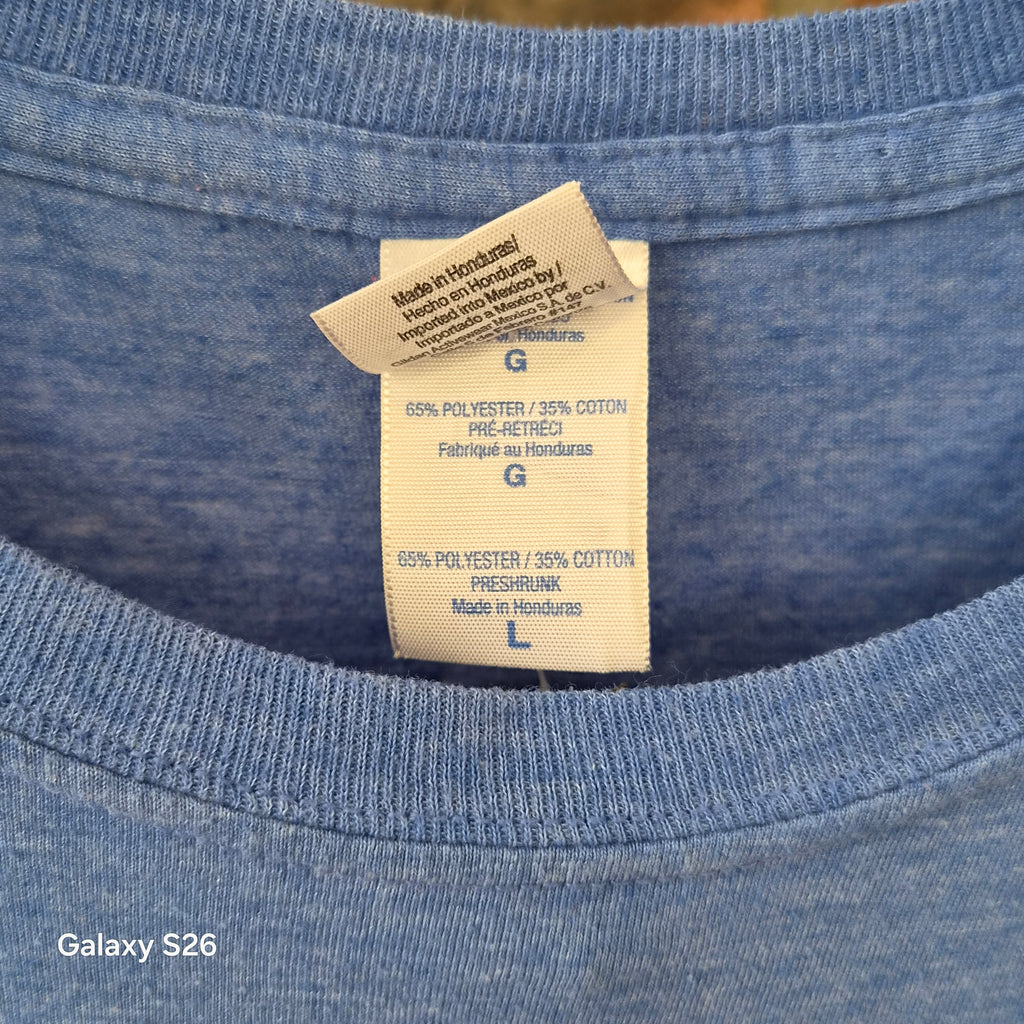 T-shirt Saint Louis Gateway Arch bleu chiné taille L