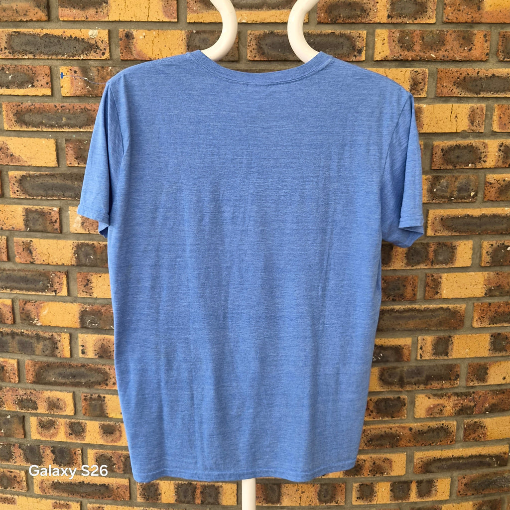 T-shirt Saint Louis Gateway Arch bleu chiné taille L