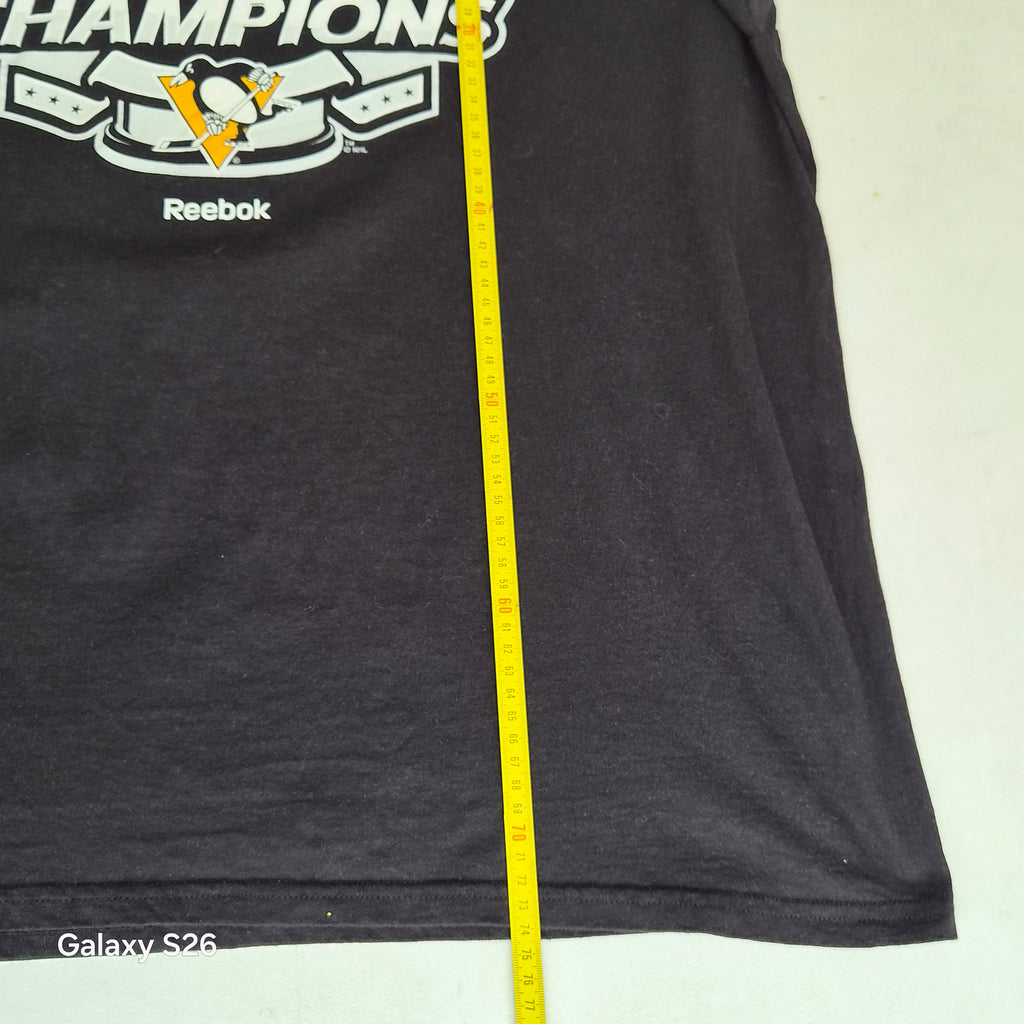 T-shirt Reebok Pittsburgh Penguins Stanley Cup Champions 2016 – XL