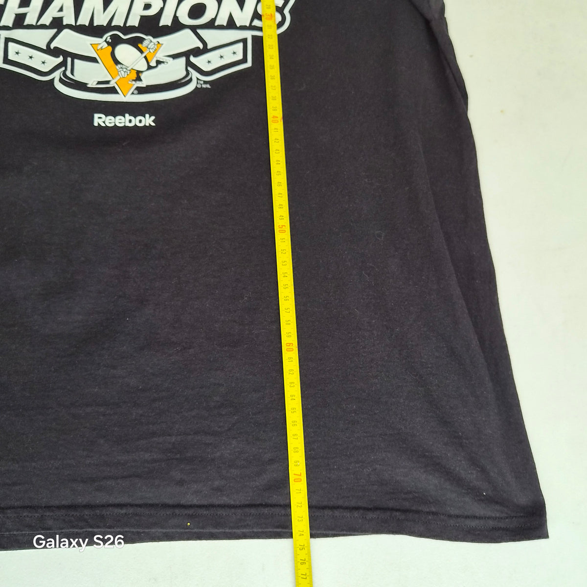 T-shirt Reebok Pittsburgh Penguins Stanley Cup Champions 2016 – XL