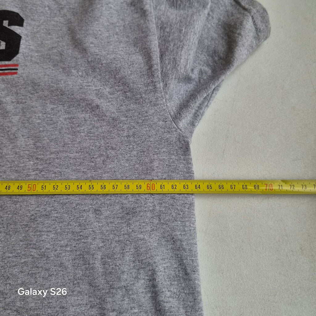 T-shirt Gildan Billings Mustangs Champions 2014 gris 2XL