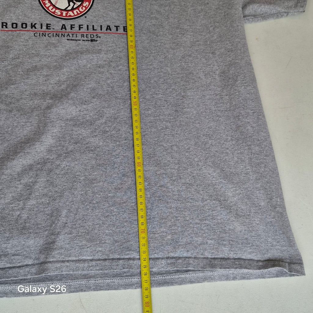 T-shirt Gildan Billings Mustangs Champions 2014 gris 2XL
