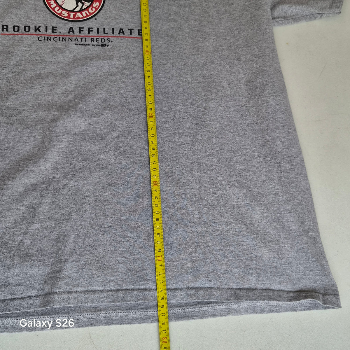 T-shirt Gildan Billings Mustangs Champions 2014 gris 2XL