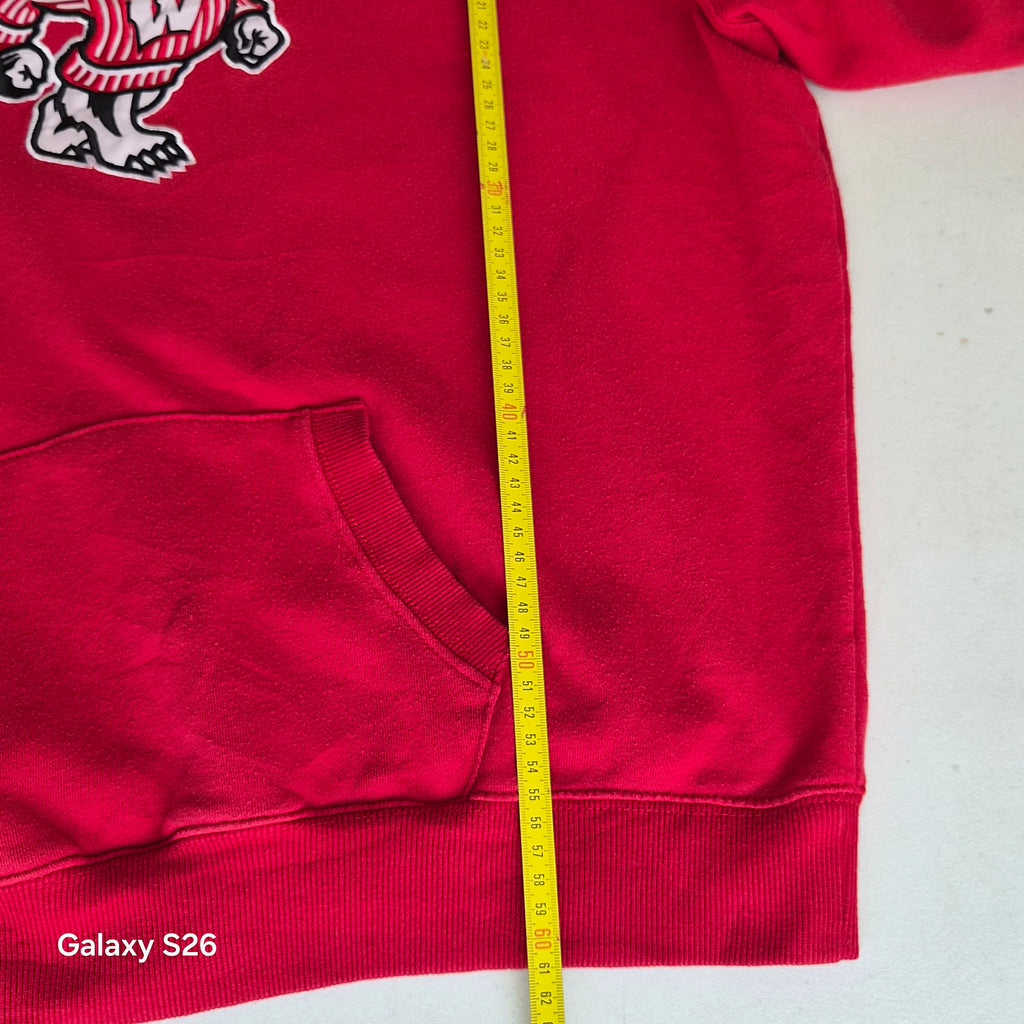 Sweat Stadium Athletics Wisconsin Badgers rouge femme XXL